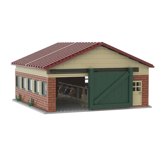 BRIXIES, Plus, Kuhstall, Cow, barn BRIXIES Plus Kuhstall Cow barn