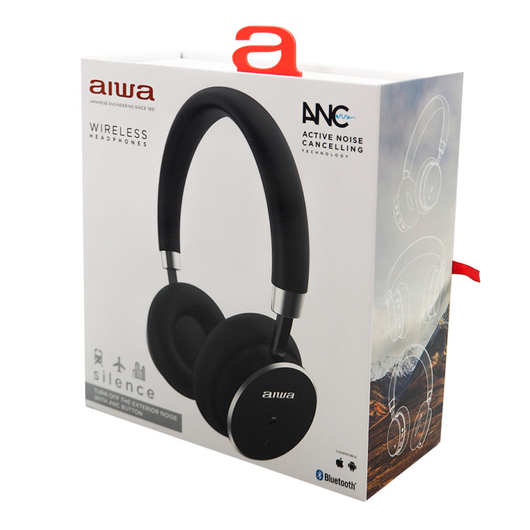 Aiwa_HSTBTN-800BK_Auriculares_Bluetooth_Silence, Elektronik, Kopfhörer