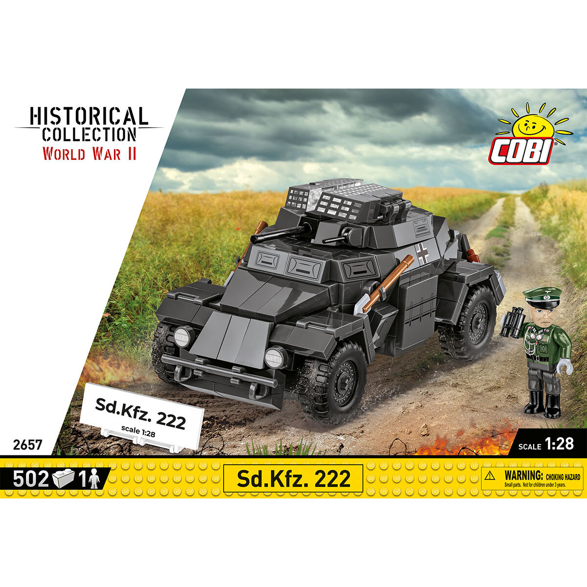COBI 2657 - SD.KFZ. 222 - Bild 3