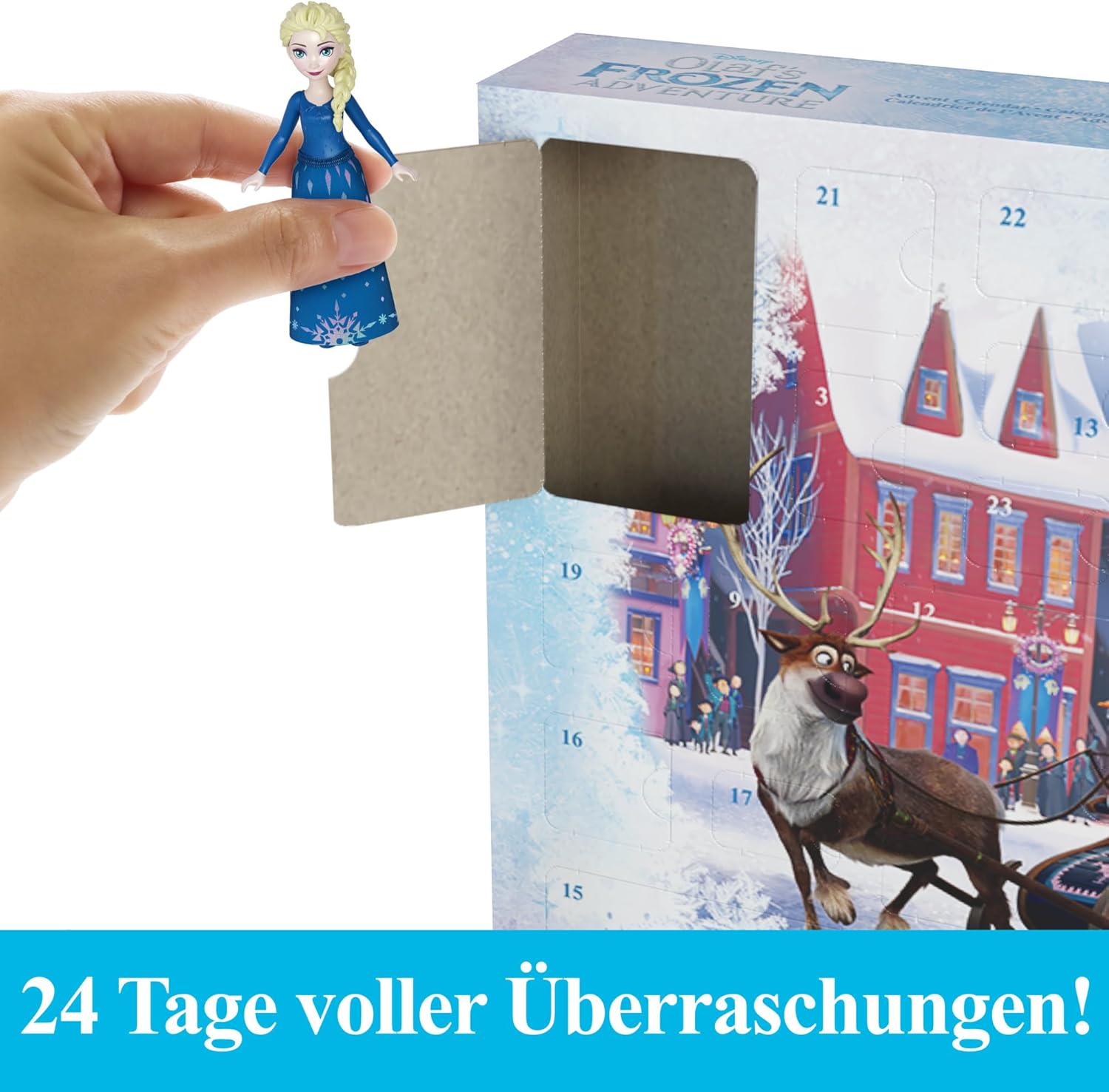 Disney Die Eiskönigin Kleine Adventskalender Tier, Hirsch, Säugetier, Tierwelt, Person