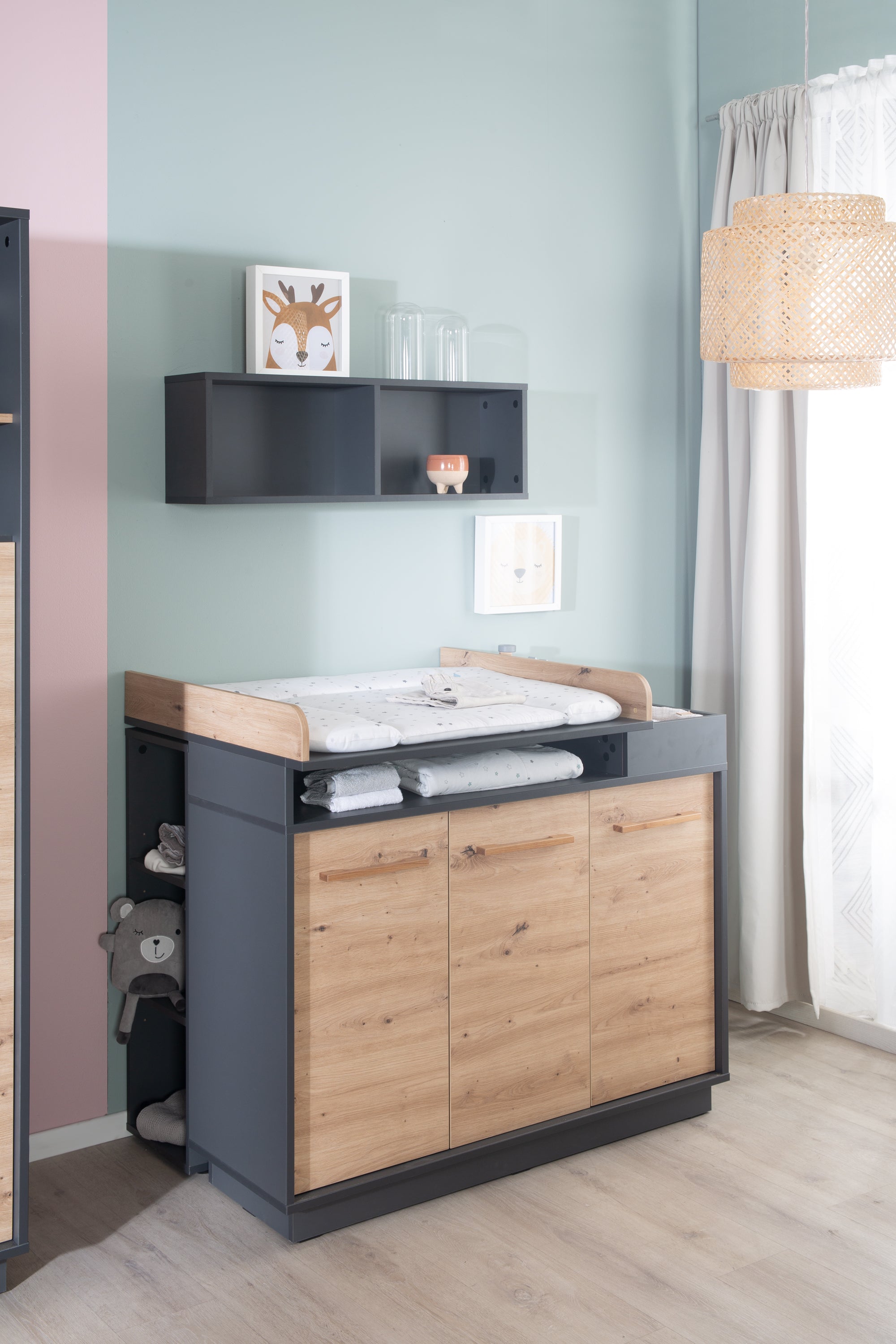 Roba 1731849 Wickelkommode breit Lenn anthrazit - Produktbild 12