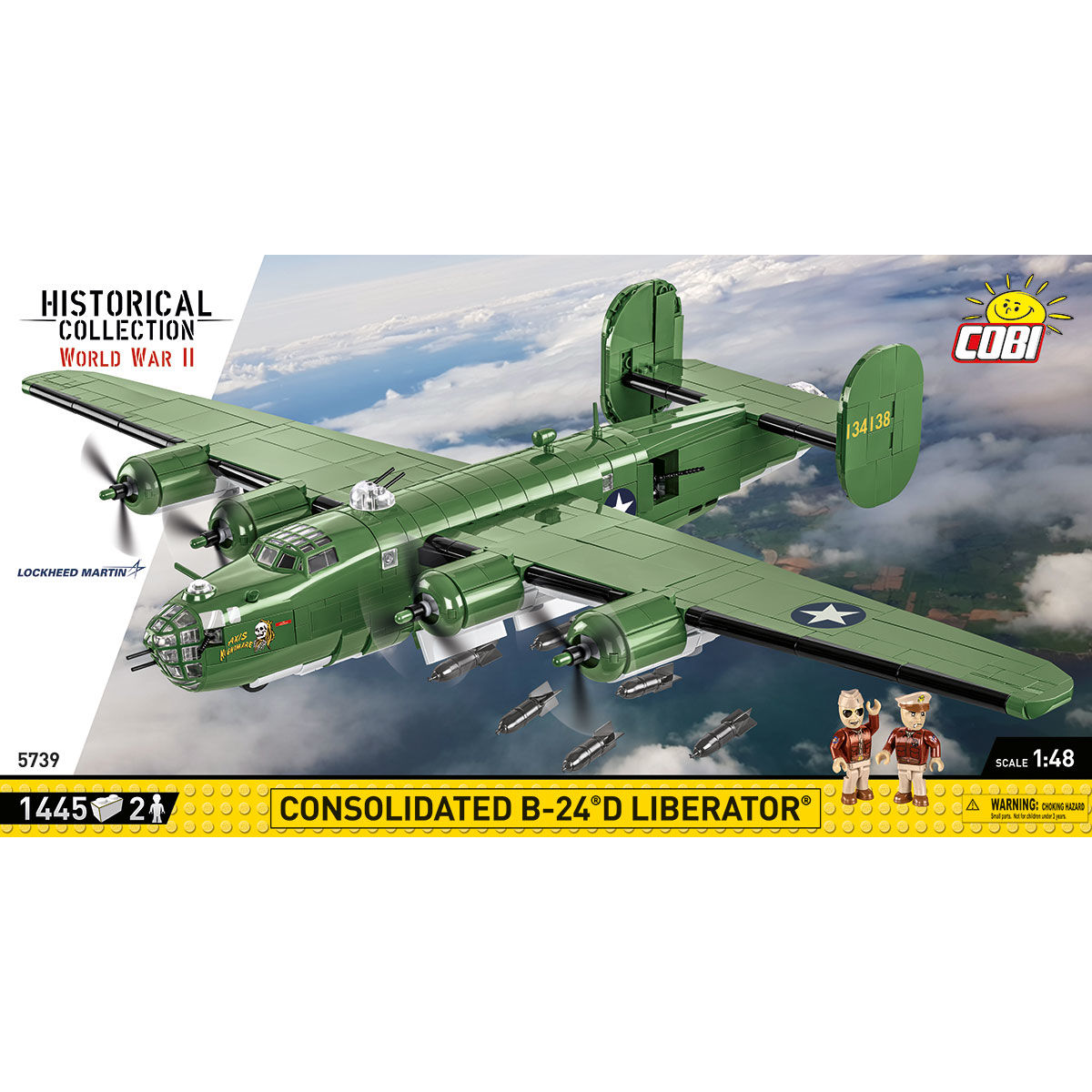 COBI 5739 - Consolidated B-24 Liberator - Bild 3