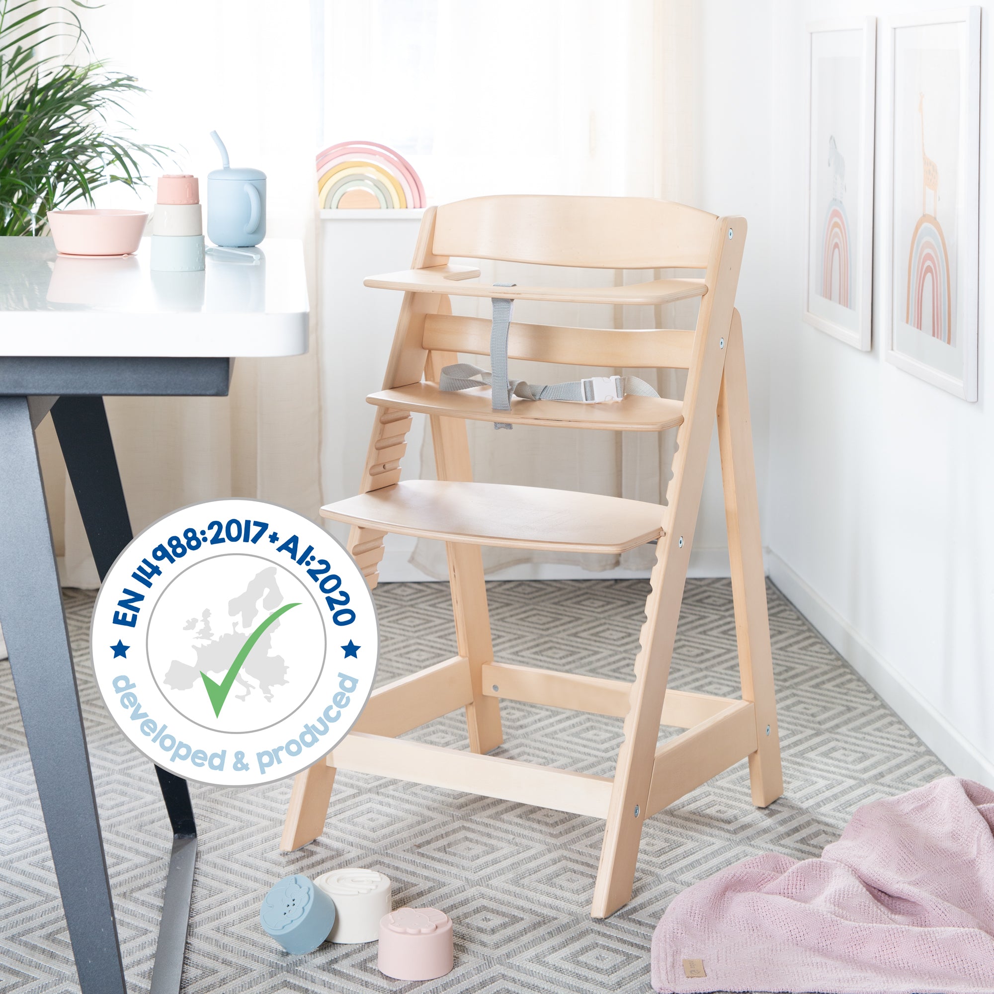 Roba 7562N Treppenhochstuhl natur lackiert - Produktbild 13