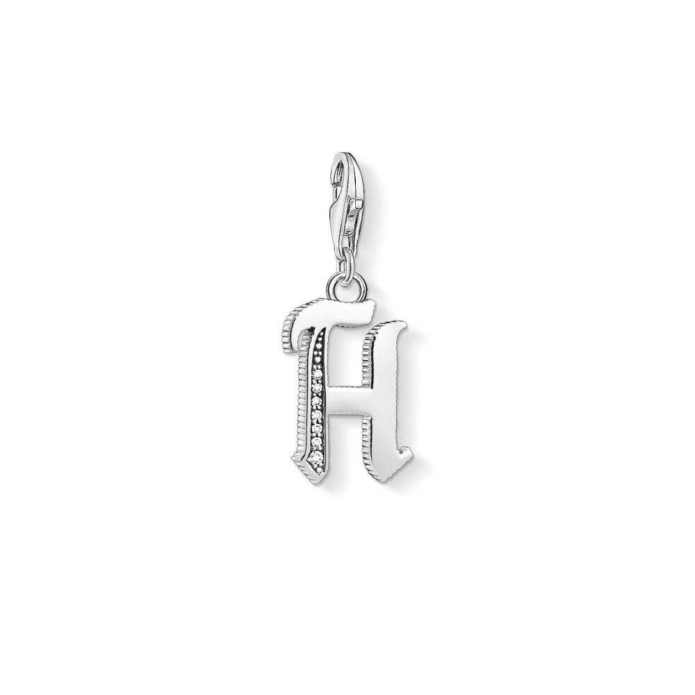 Thomas Sabo Anhänger Charm-Club Buchstabe H 1588-643-21 Thomas, Sabo, Anhänger, Charm-Club, Buchstabe, H, 1588-643-21, Zubehor, Ohrring, Schmuck, Anhänger