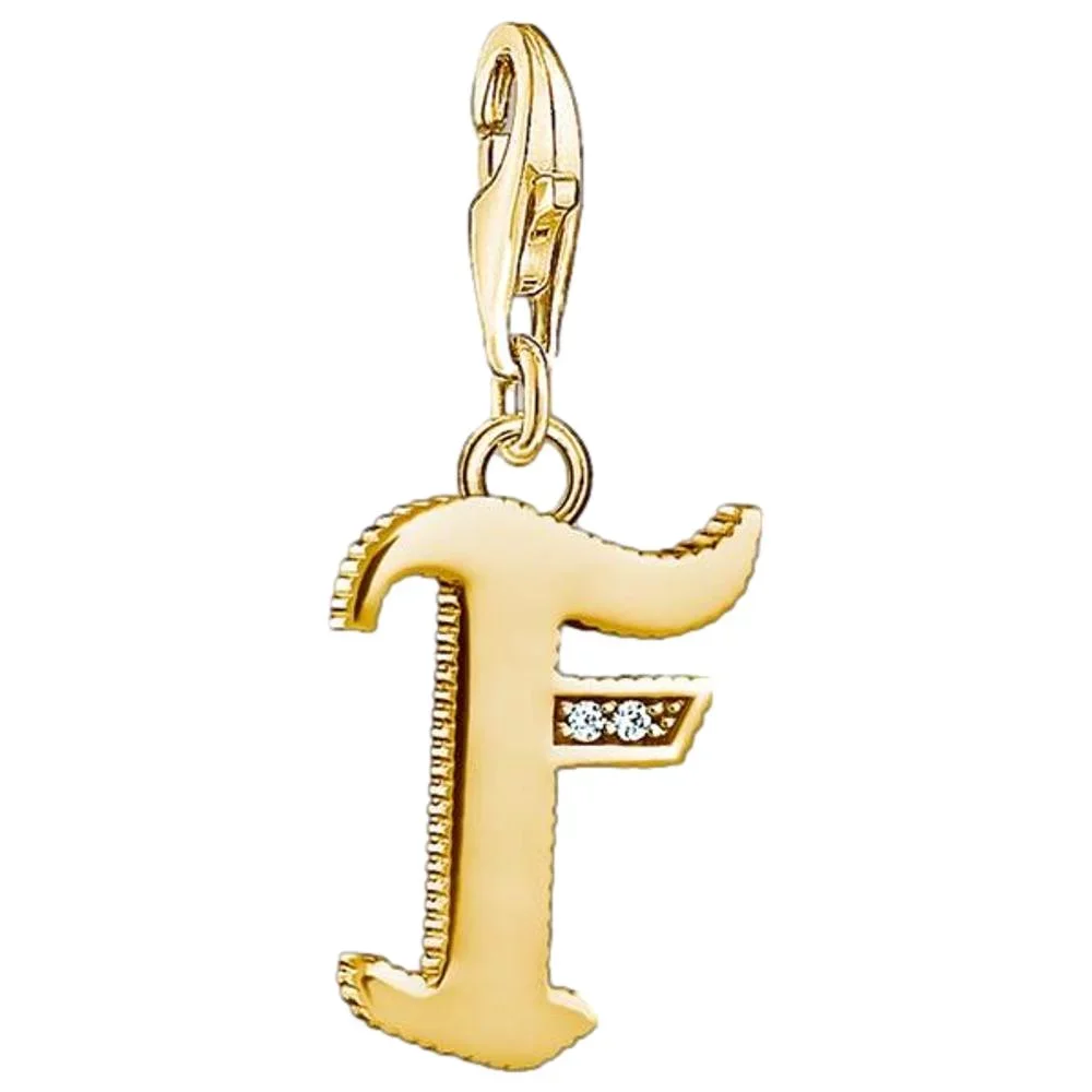Thomas Sabo Anhänger Charm-Club Buchstabe F 1612-414-39 Thomas, Sabo, Anhänger, Charm-Club, Buchstabe, F, 1612-414-39