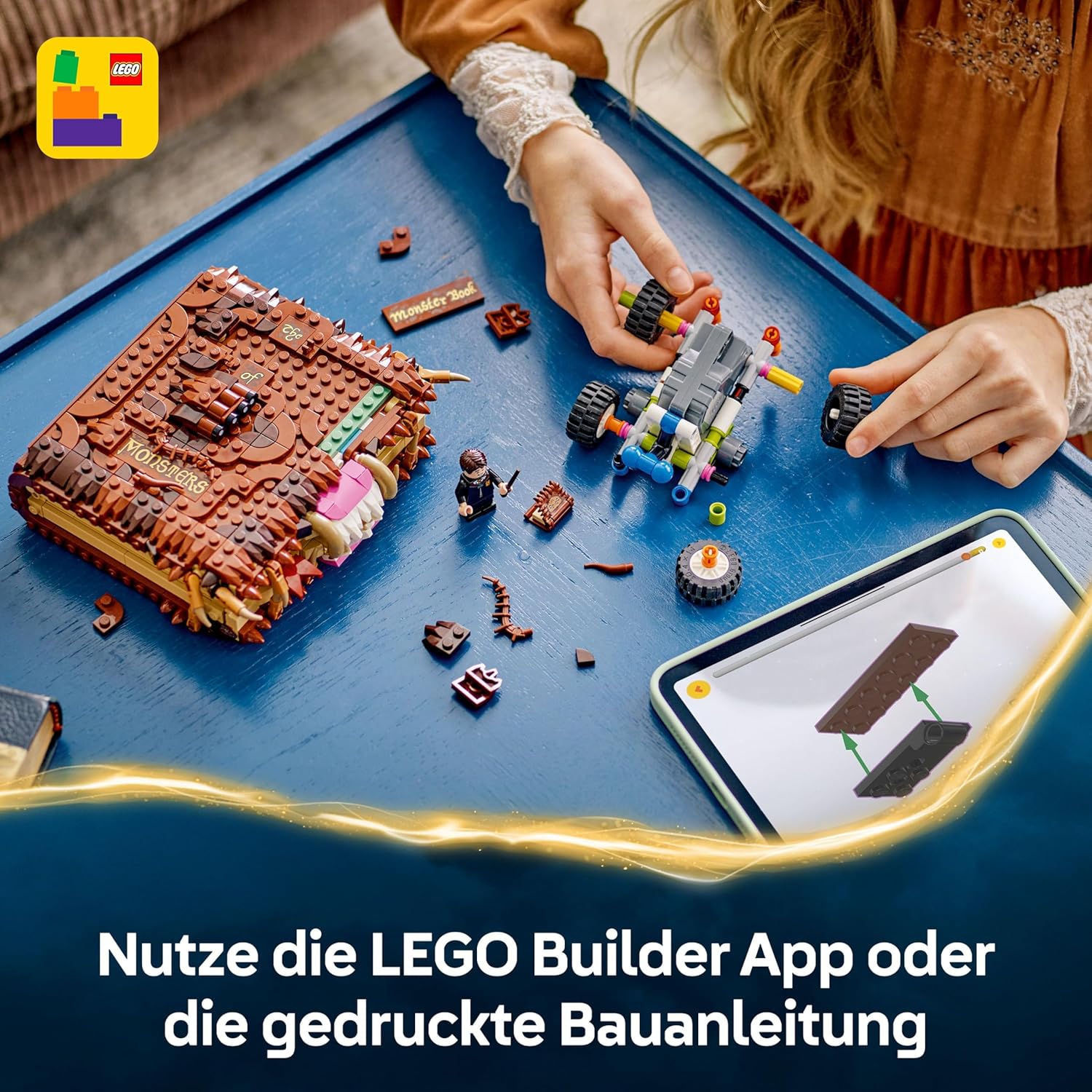 LEGO® Harry Potter™ 76449 Beißendes Monsterbuch der Monster