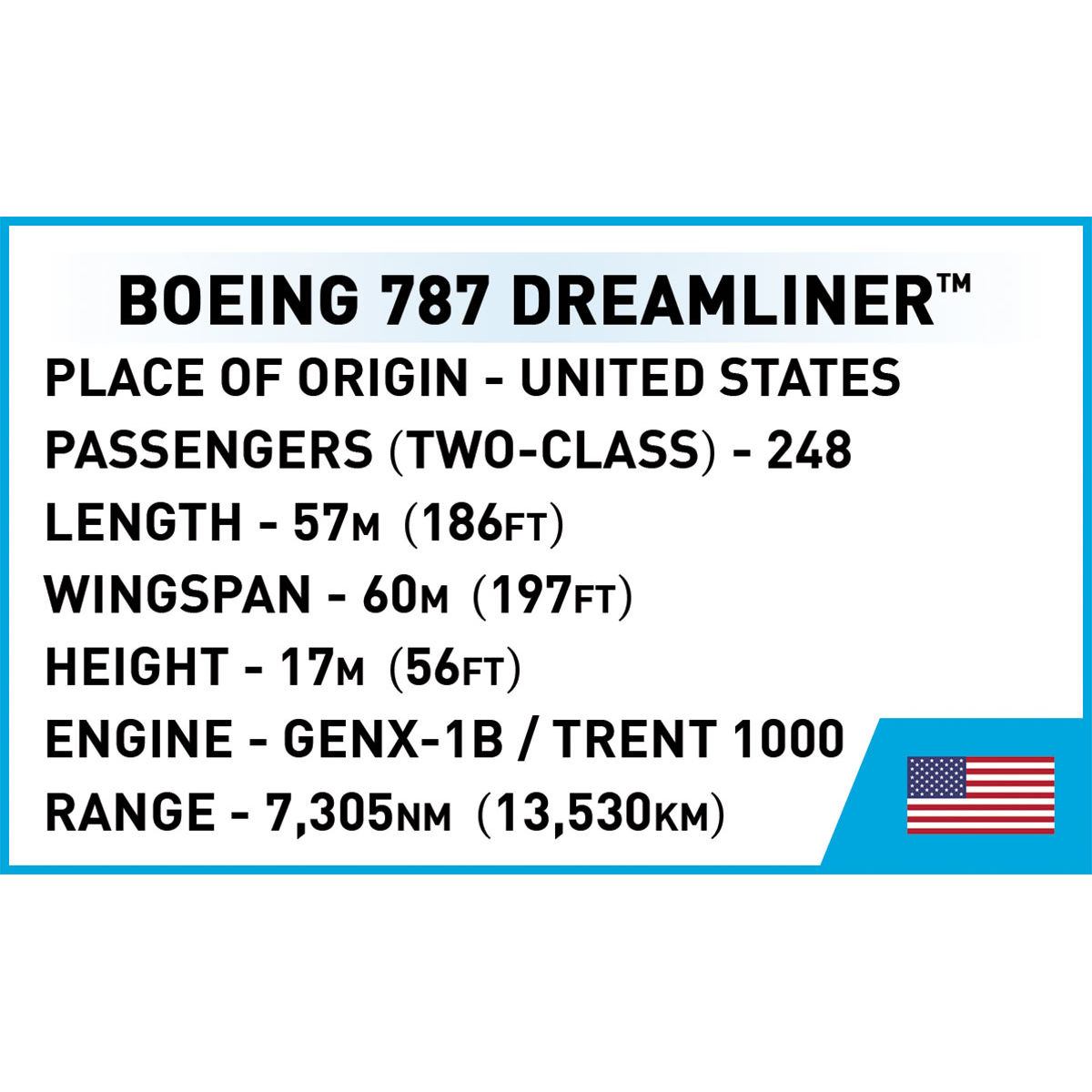 COBI 26603 - BOEING 787 Dreamliner 1:110 - Bild 12