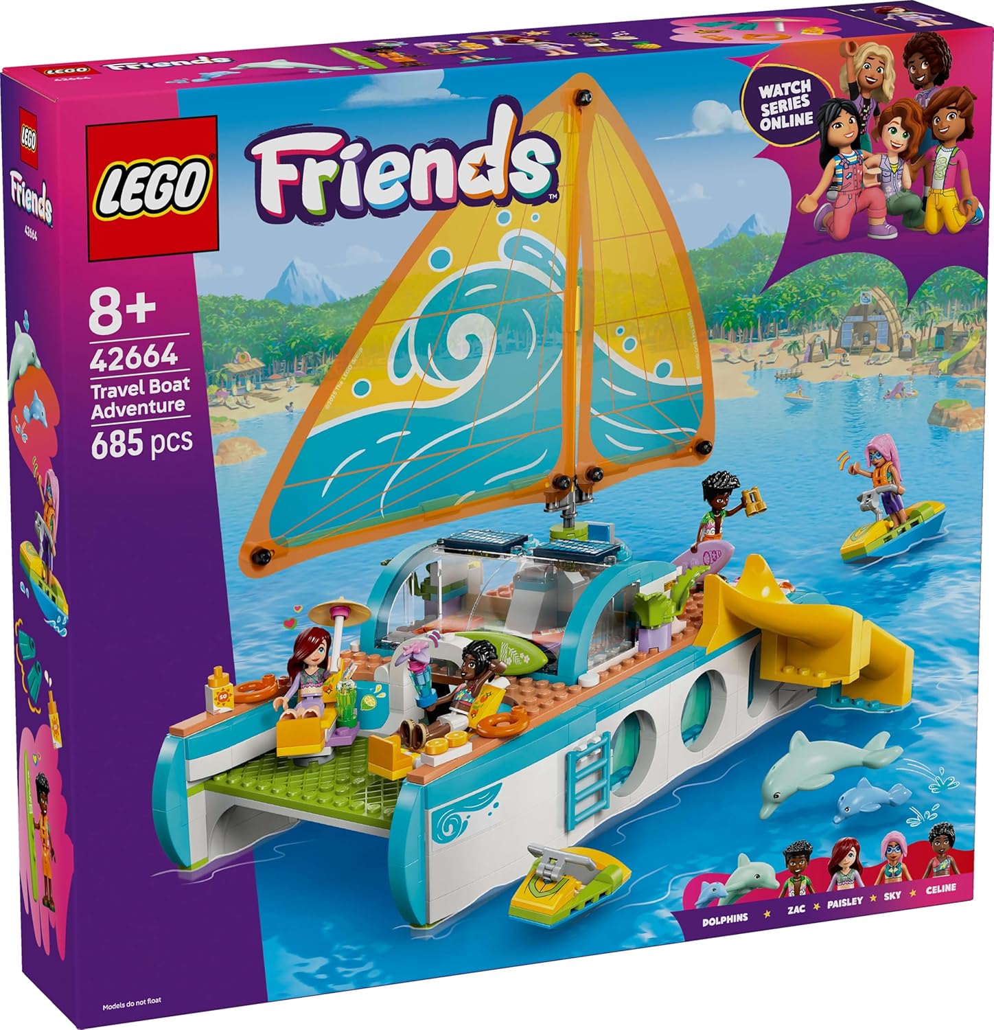 LEGO® Friends 42664 Segelabenteuer Person