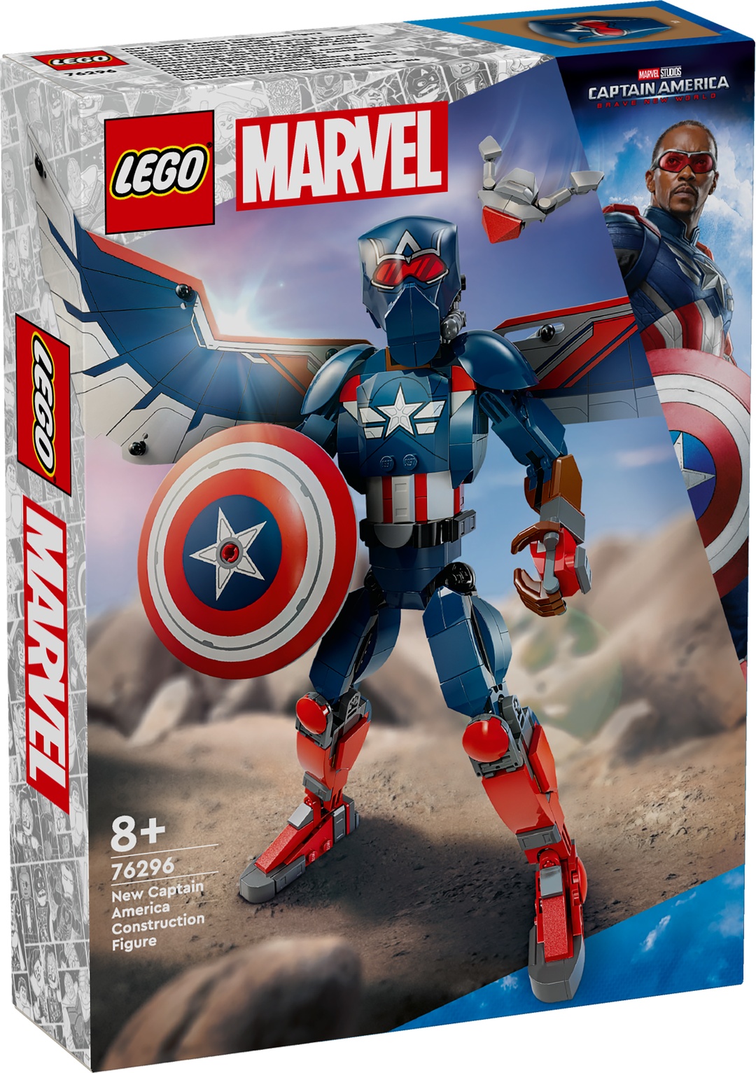 LEGO® MARVEL Super Heroes™ 76296 New Captain America Baufigur