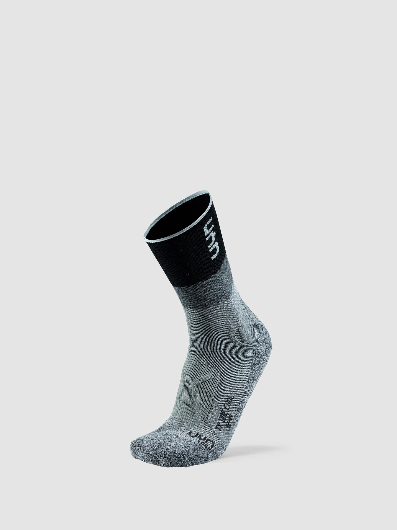UYN Damen Trekkingsocken One Cool S100292G174 - Grau/Schwarz GR. 37/38