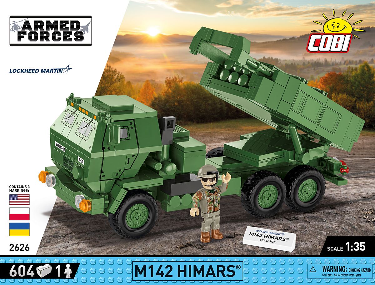 Cobi, 2626, M142, HIMARS, Person, Maschine, Rad, Person, Maschine, Rad, Person, Maschine, Rad