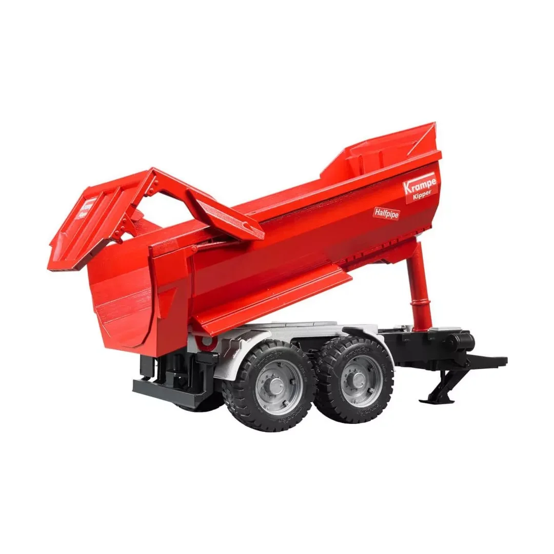 Bruder 02227 Viehtransportanhänger mit 1 Rind Bruder 02227 Viehtransportanhänger mit 1 Rind