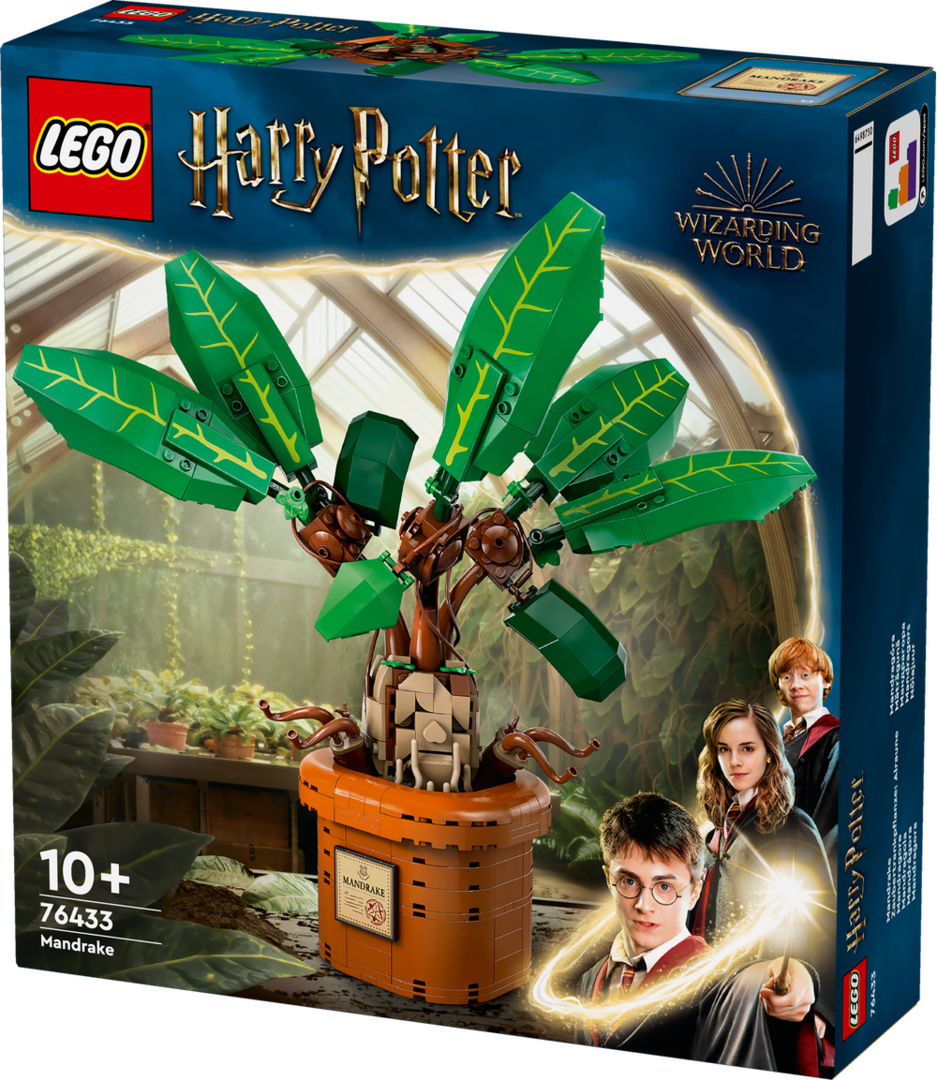 LEGO® Harry Potter™ Zaubertrankpflanze: Alraune 76433 Pflanze, Pflanze im Topf, Person, Gesicht, Brillen