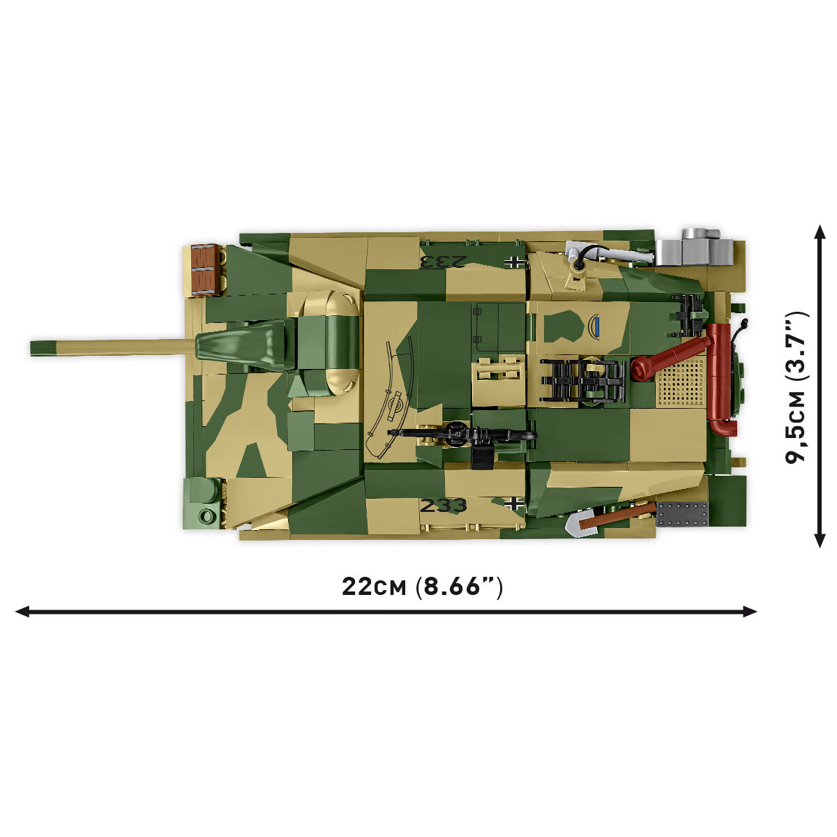 COBI 2670 - Jagdpanzer 38(T) "BRAVE" - Bild 11