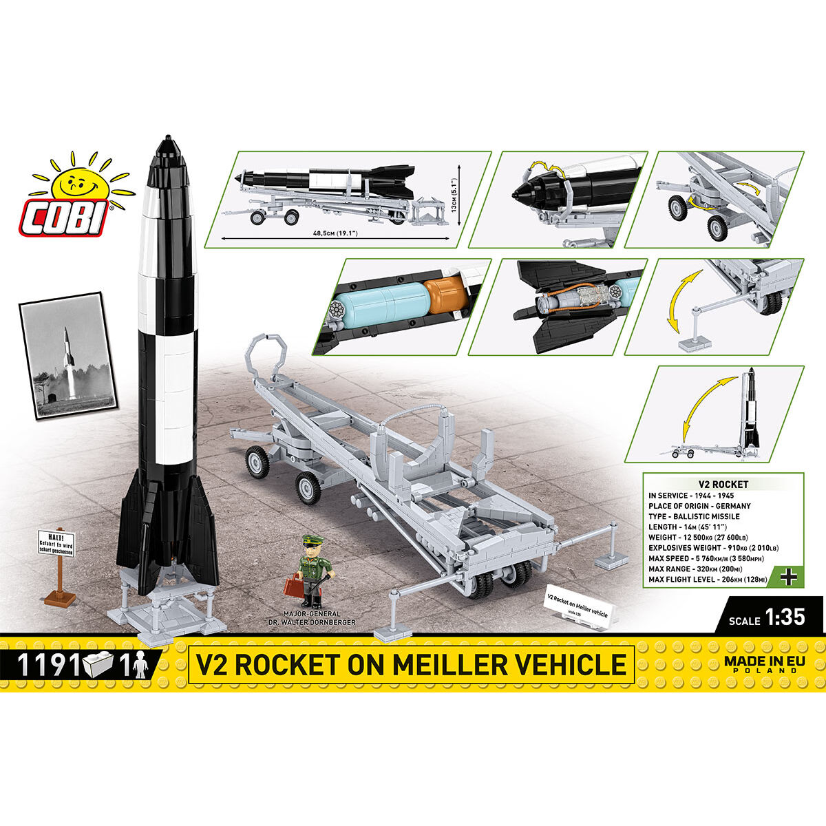 COBI 3120 - V2 ROCKET ON Meiller Vehicle EXECU - Bild 4