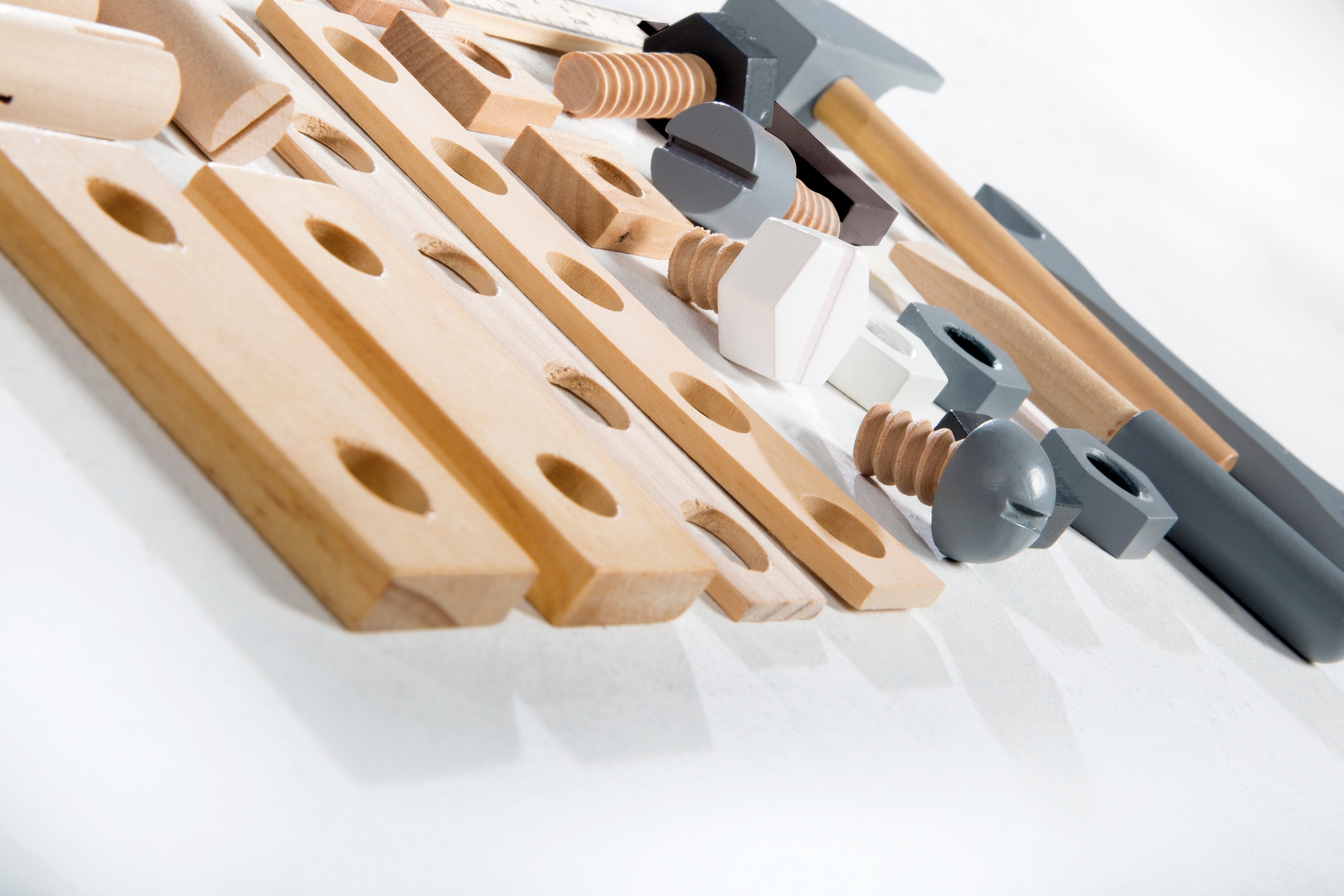 Roba 97212 Werkzeugkiste mit Zubehör natur lackiert – Rollenspiel - Produktbild 9