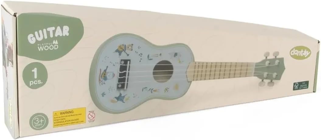 Dantoy 4778 Gitarre - Holzspielzeug in Geschenkbox für Kinder ab 3 Jahren Dantoy 4778 Gitarre - Holzspielzeug in Geschenkbox für Kinder ab 3 Jahren