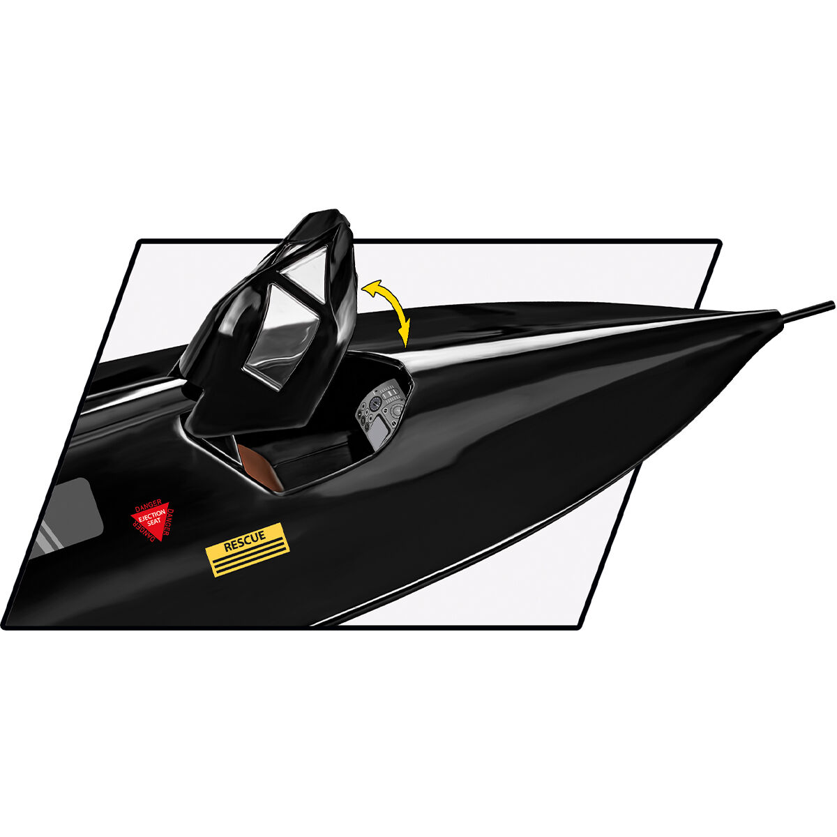 COBI 5891 - Lockheed SR-71 Blackbird - Bild 10