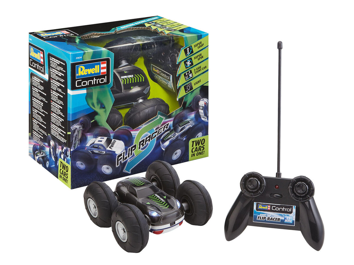 Revell_24634_RC_Stunt_Car_\"Flip_Racer\"_Revell_Control_Ferngesteuertes_Auto, Maschine, Rad