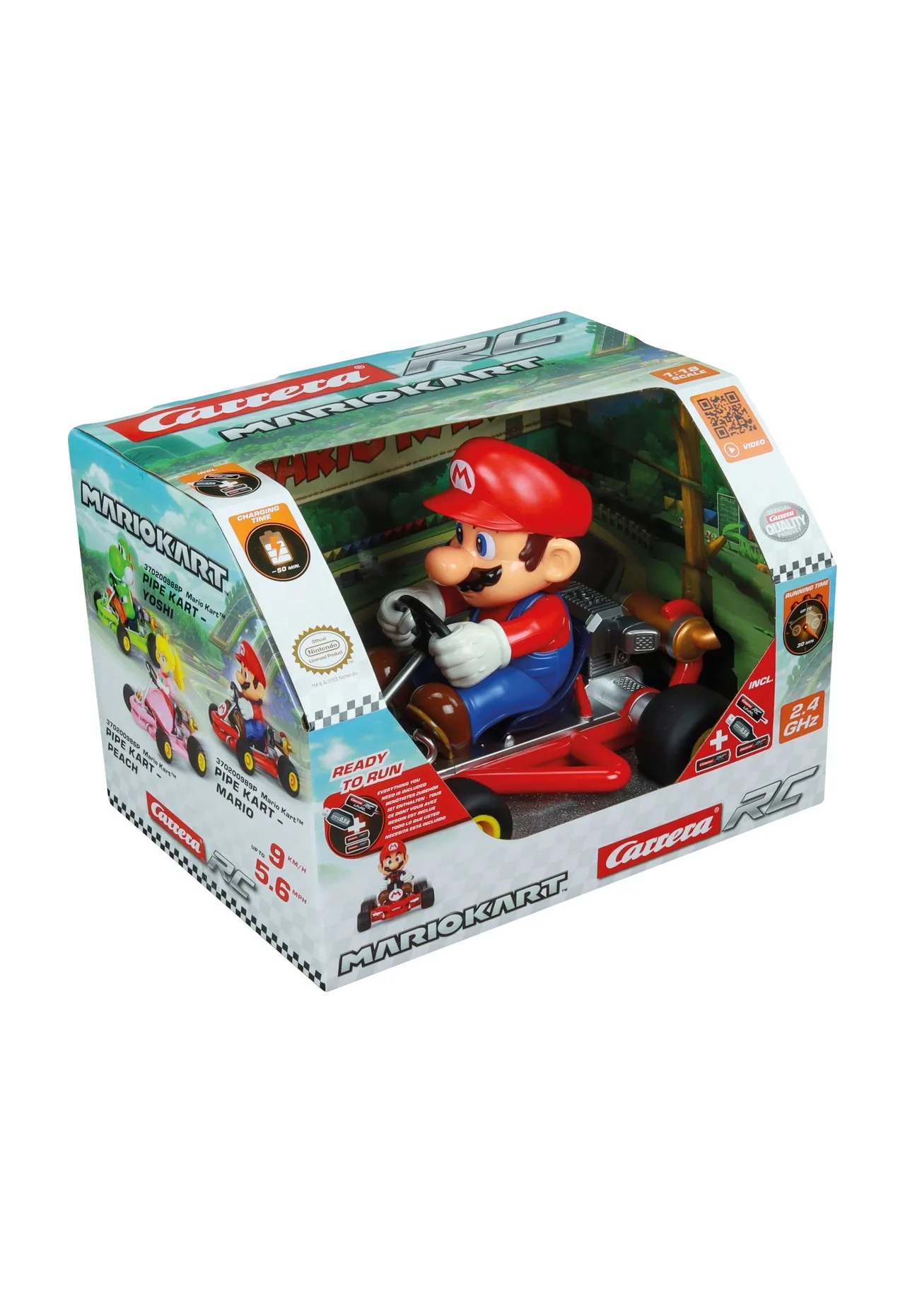 Carrera RC Mario Kart Pipe Kart 2,4GHz - Mario Edition 370200989P - Carrera RC Mario Kart Pipe Kart 2,4GHz - Mario Edition 370200989P -