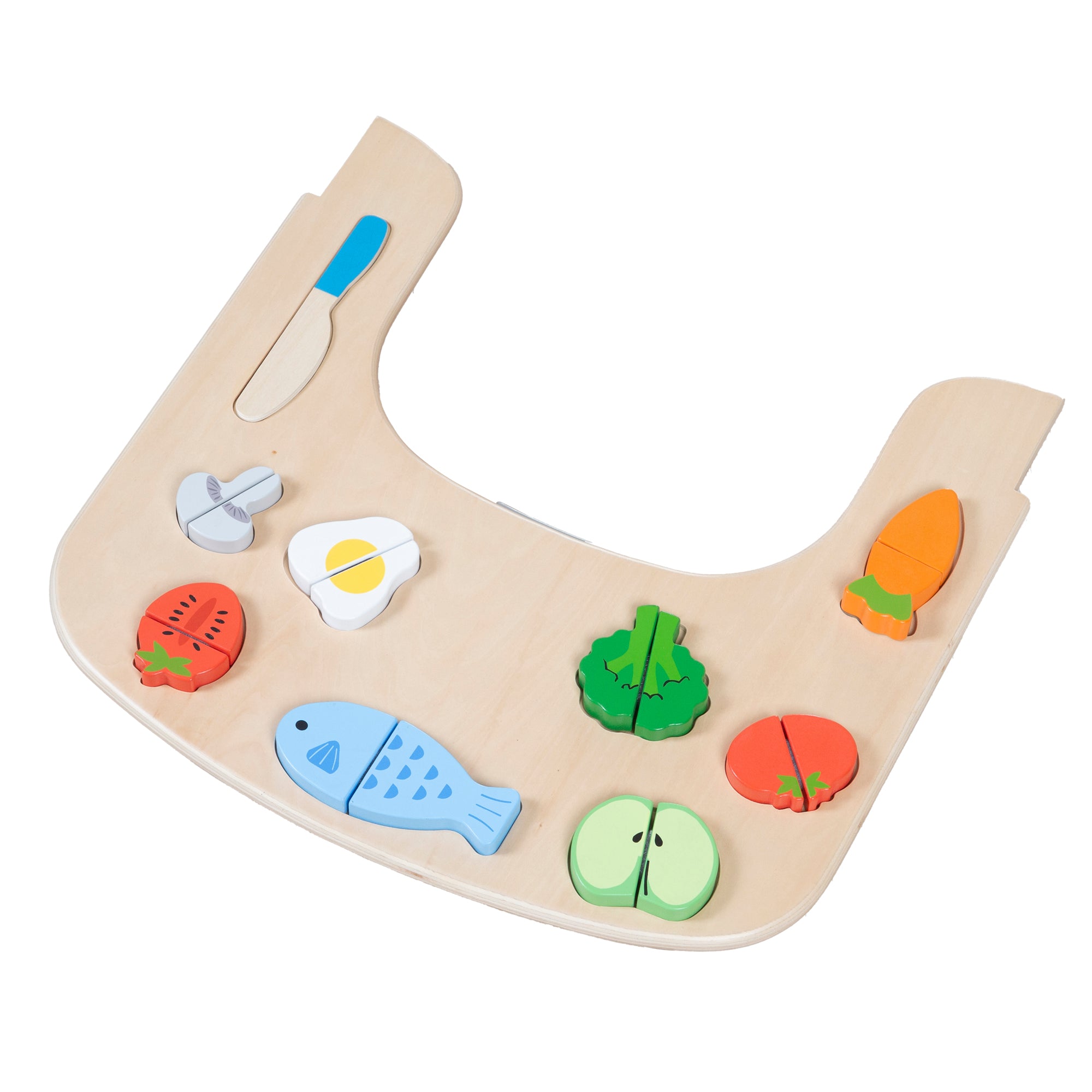 Roba 0078 Essbrett natur lackiert – Hochstuhl - natur lackiert - Hochstuhl - Produktbild 1