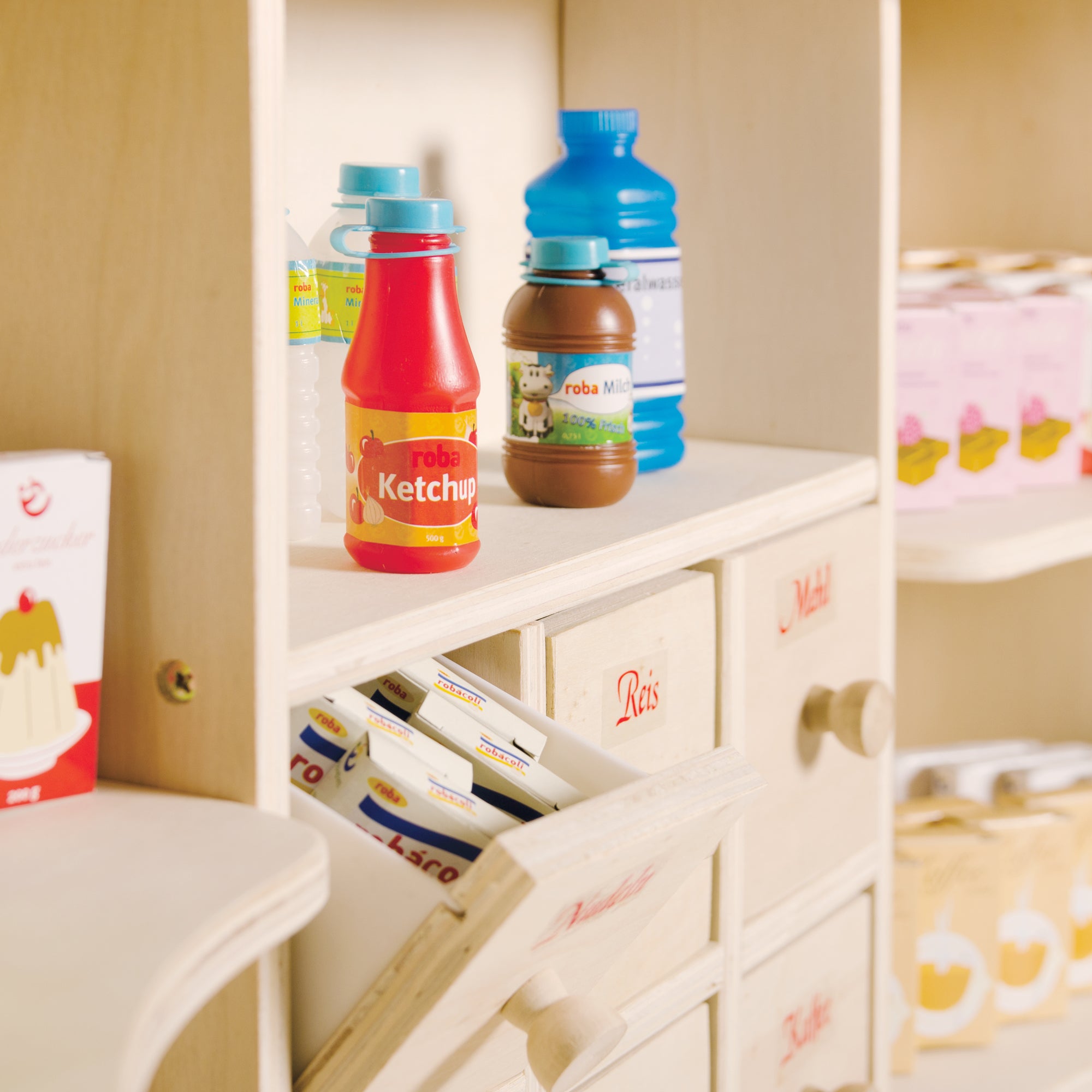 Roba 9286 Verkaufsstand natur lackiert – Rollenspiel - Produktbild 12