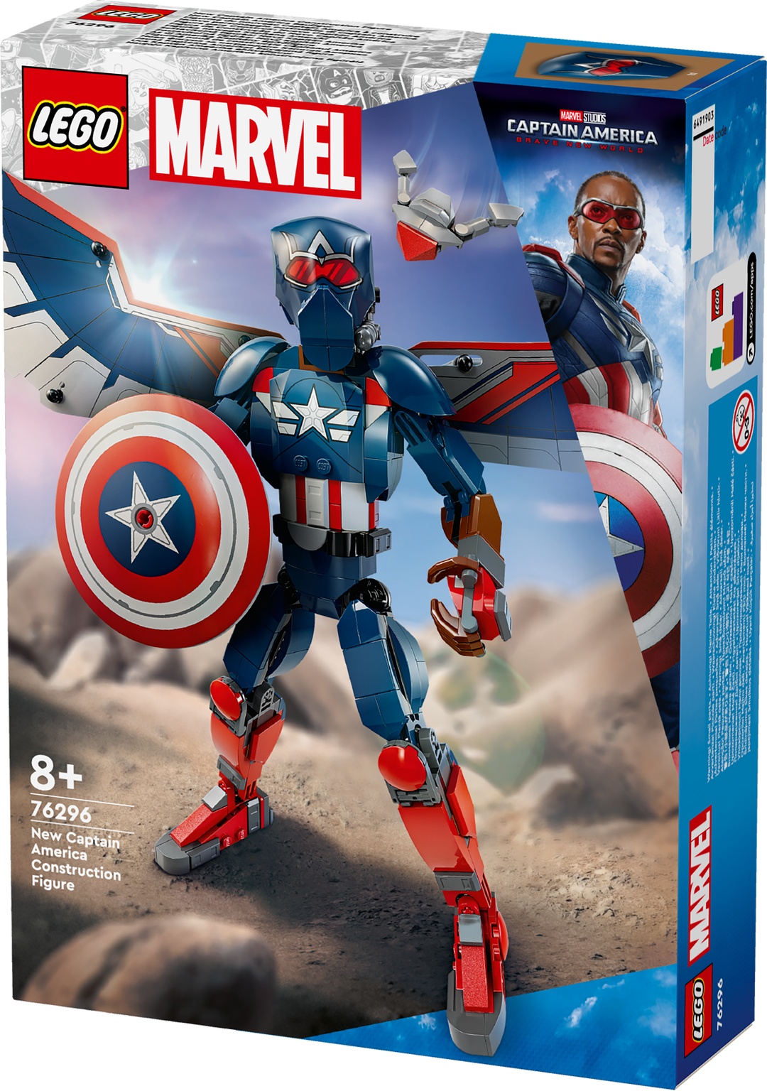 LEGO® MARVEL Super Heroes™ 76296 New Captain America Baufigur