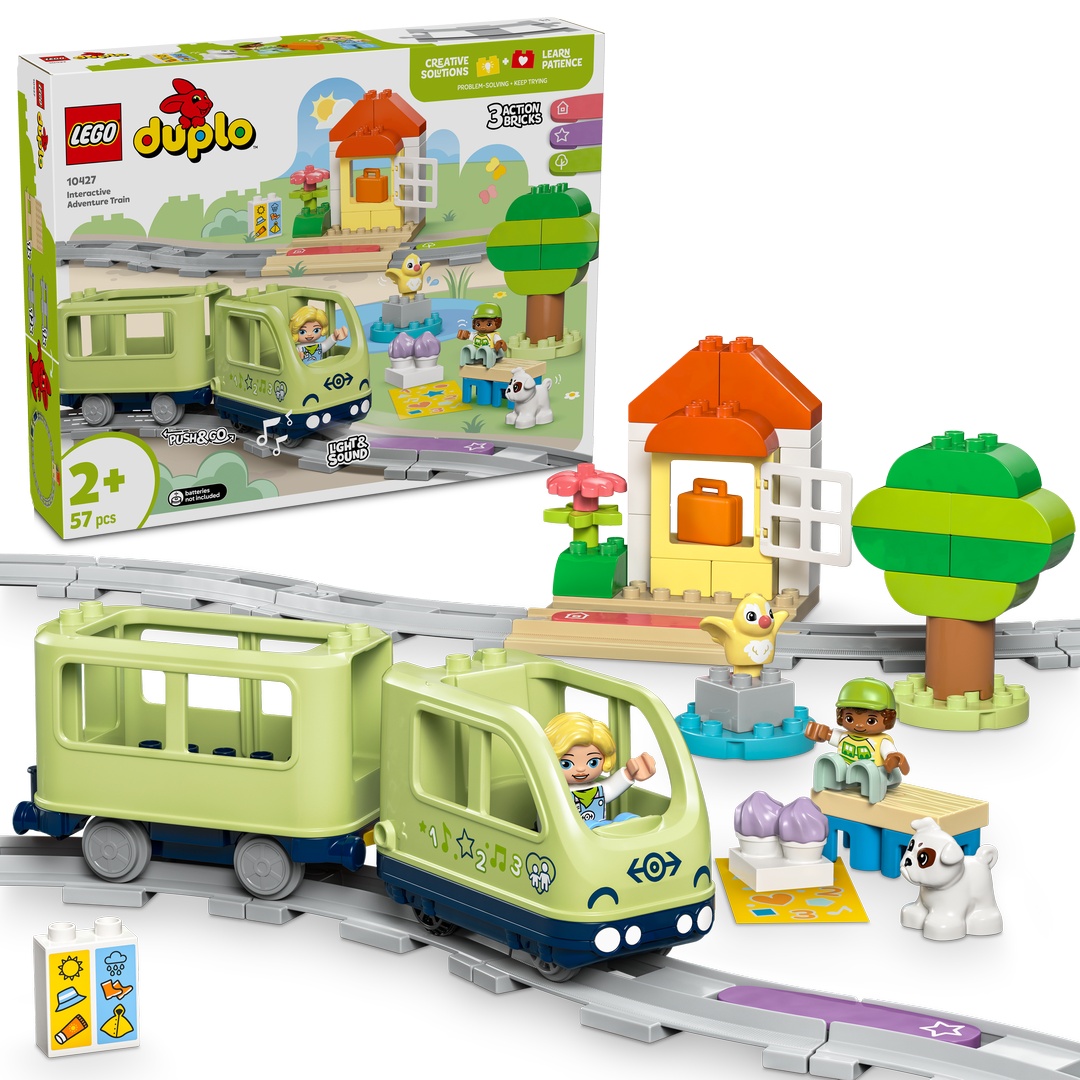LEGO® DUPLO® Interaktive Abenteuer-Eisenbahn 10427 