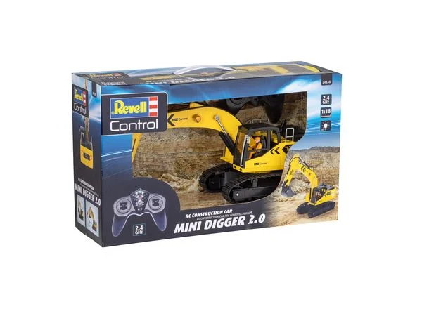 Revell 24638 RC Construction Car "Mini Digger 2.0" Revell 24638 RC Construction Car "Mini Digger 2.0"