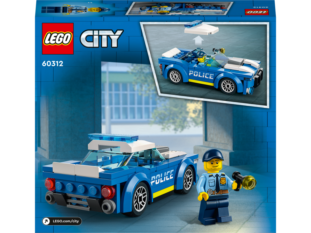 LEGO® City Polizeiauto 60312 Auto, Fahrzeug, Rad, Spielzeug, Person