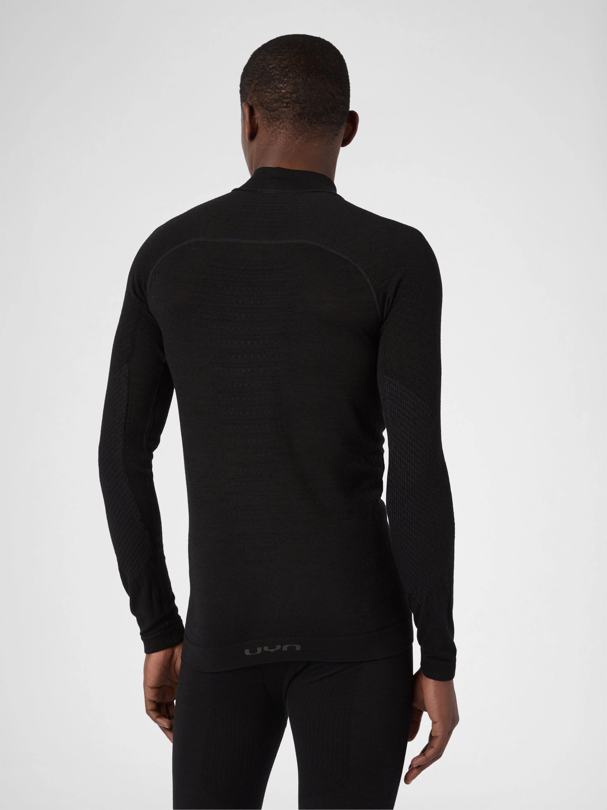 UYN Herren Evolutyon Biotech UW Shirt LG_SL Turtle Neck U100499B000 - Schwarz GR. L/XL