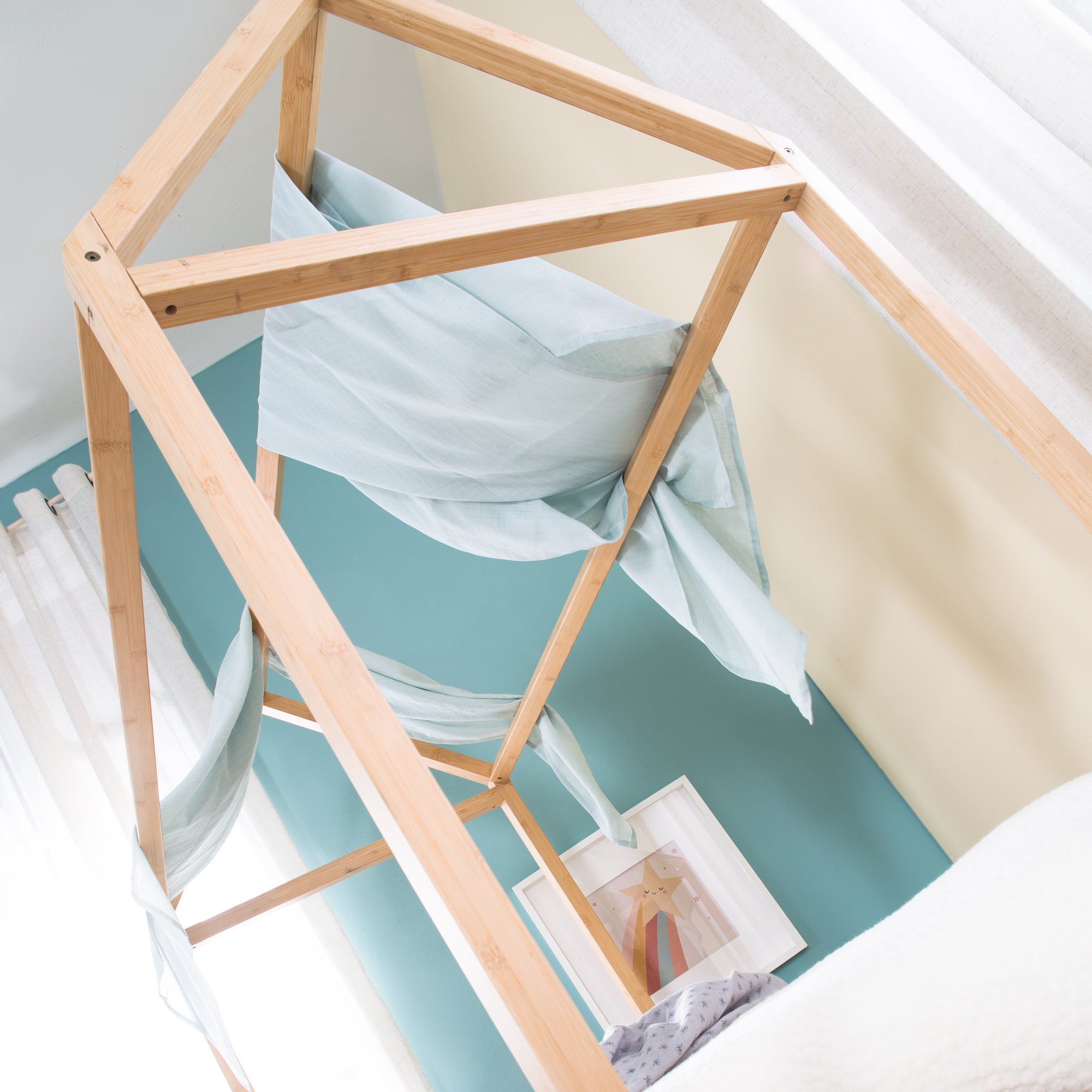 Roba 1061860BB Hausbett 'Montessori' Bambus - Produktbild 6