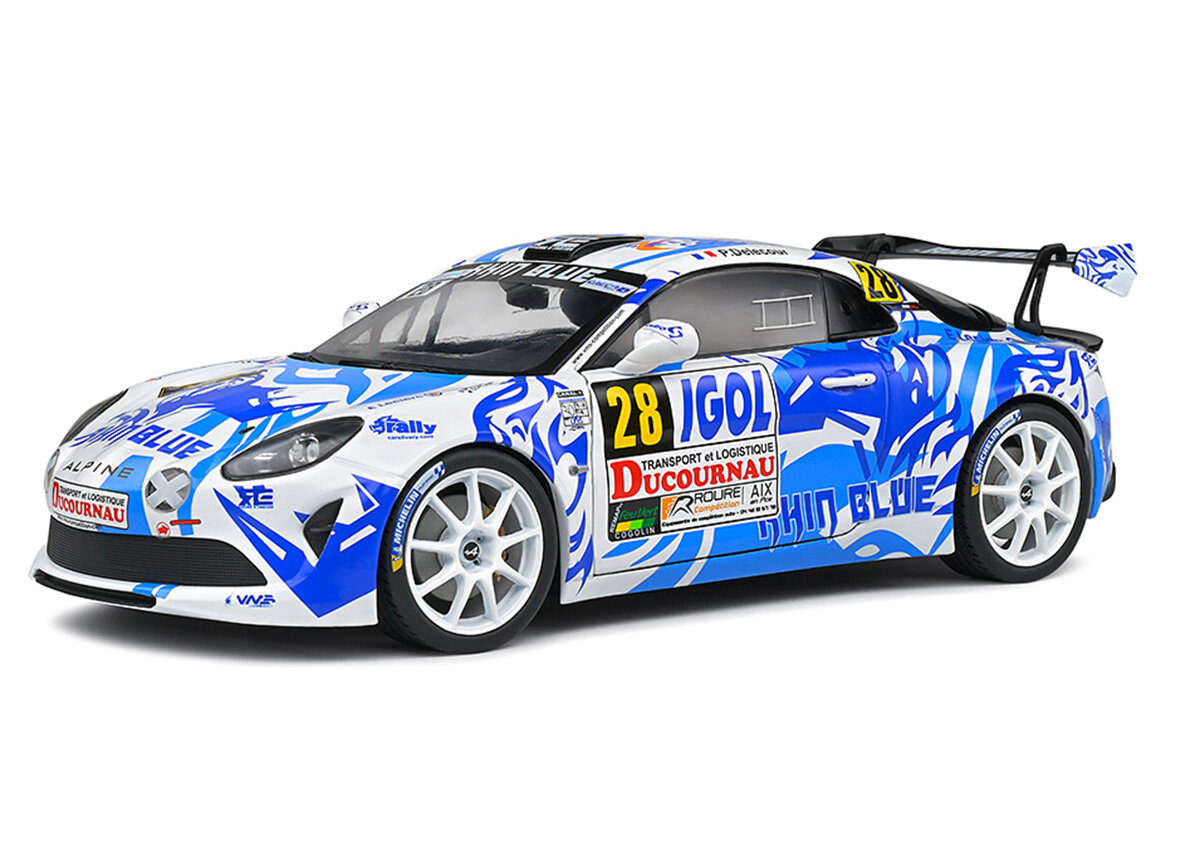 Solido_Alpine_A110_Rallye_#28,_Weiß_01:18_421182730, Auto, Sprach, Leichtmetallfelge, Rad, Sportwagen