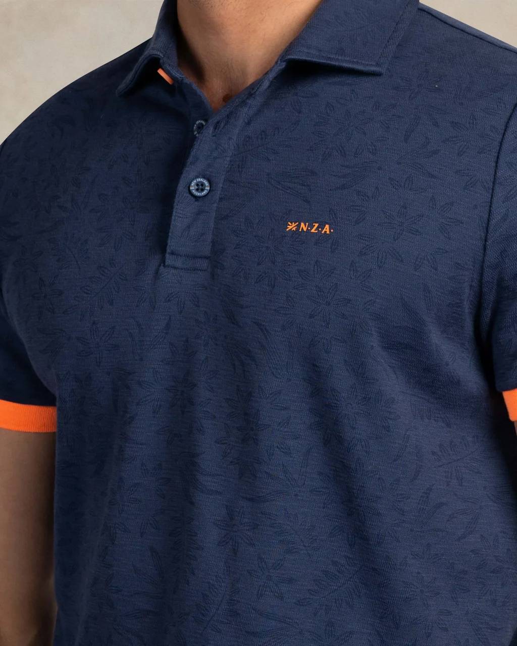 NZA 26CN110NS/M Poloshirt - Navy Blau - M