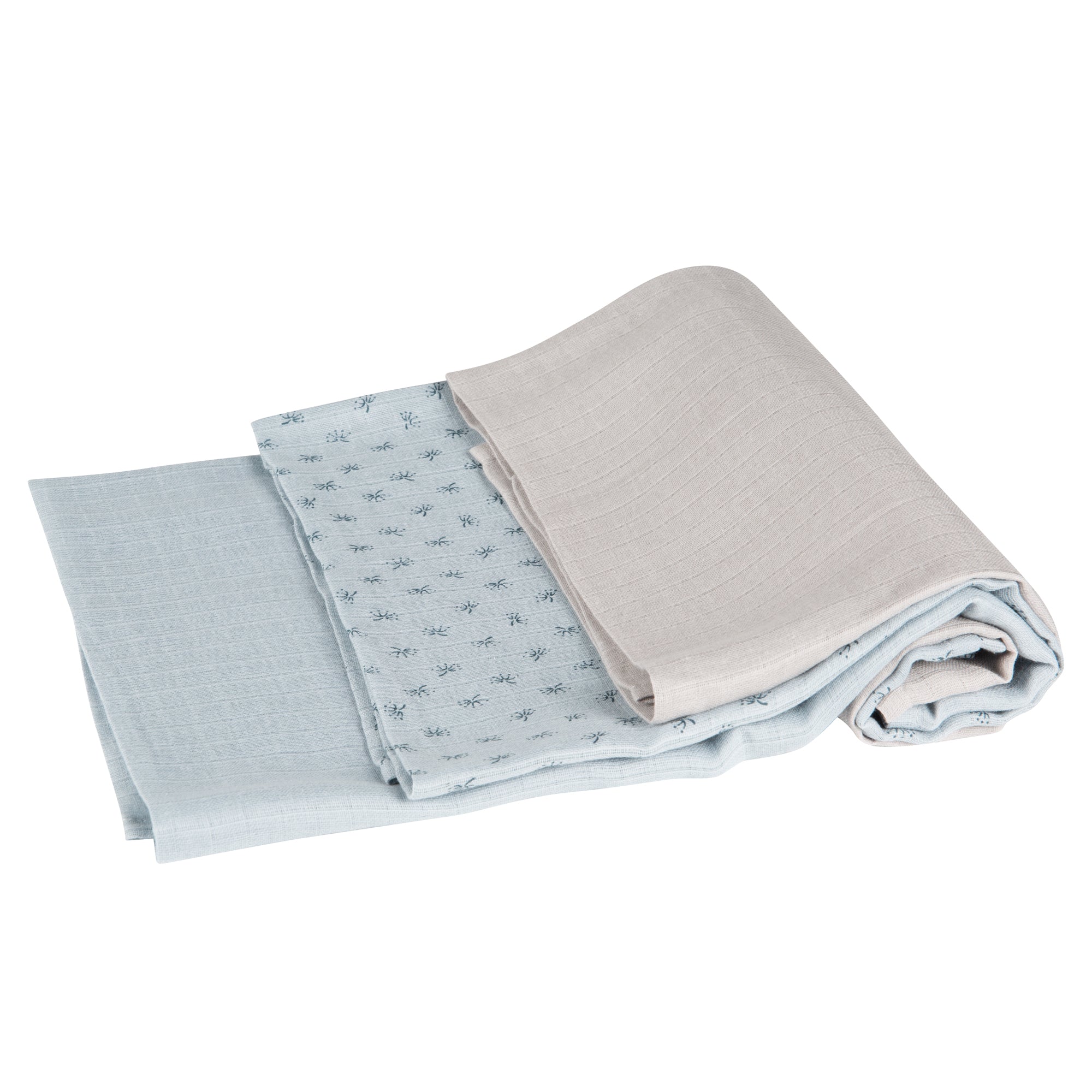 Roba 306125G228 3er Set Windeln Lil Planet türkis hell blau – Kids Care - Produktbild 3