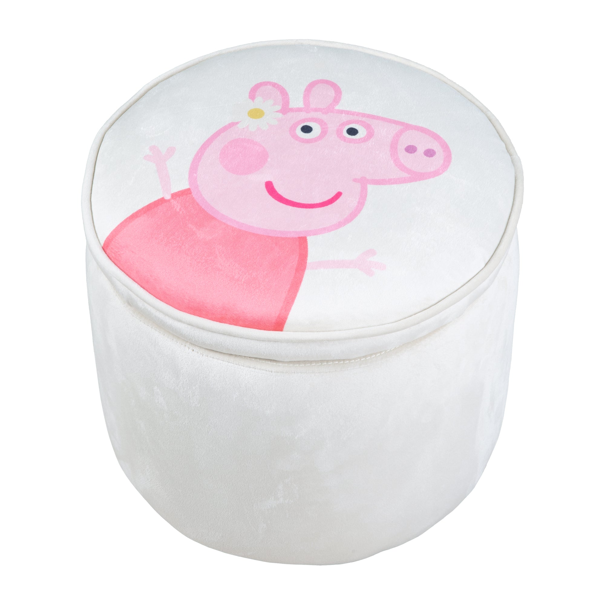 Roba 450142PP1 Kinderhocker rund Peppa Pig beige – Spielmöbel - beige - Spielmöbel - Produktbild 1