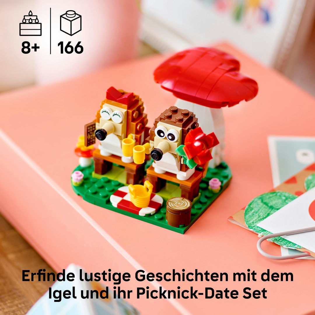 LEGO® Icons 40711 Igel und ihr Picknick-Date