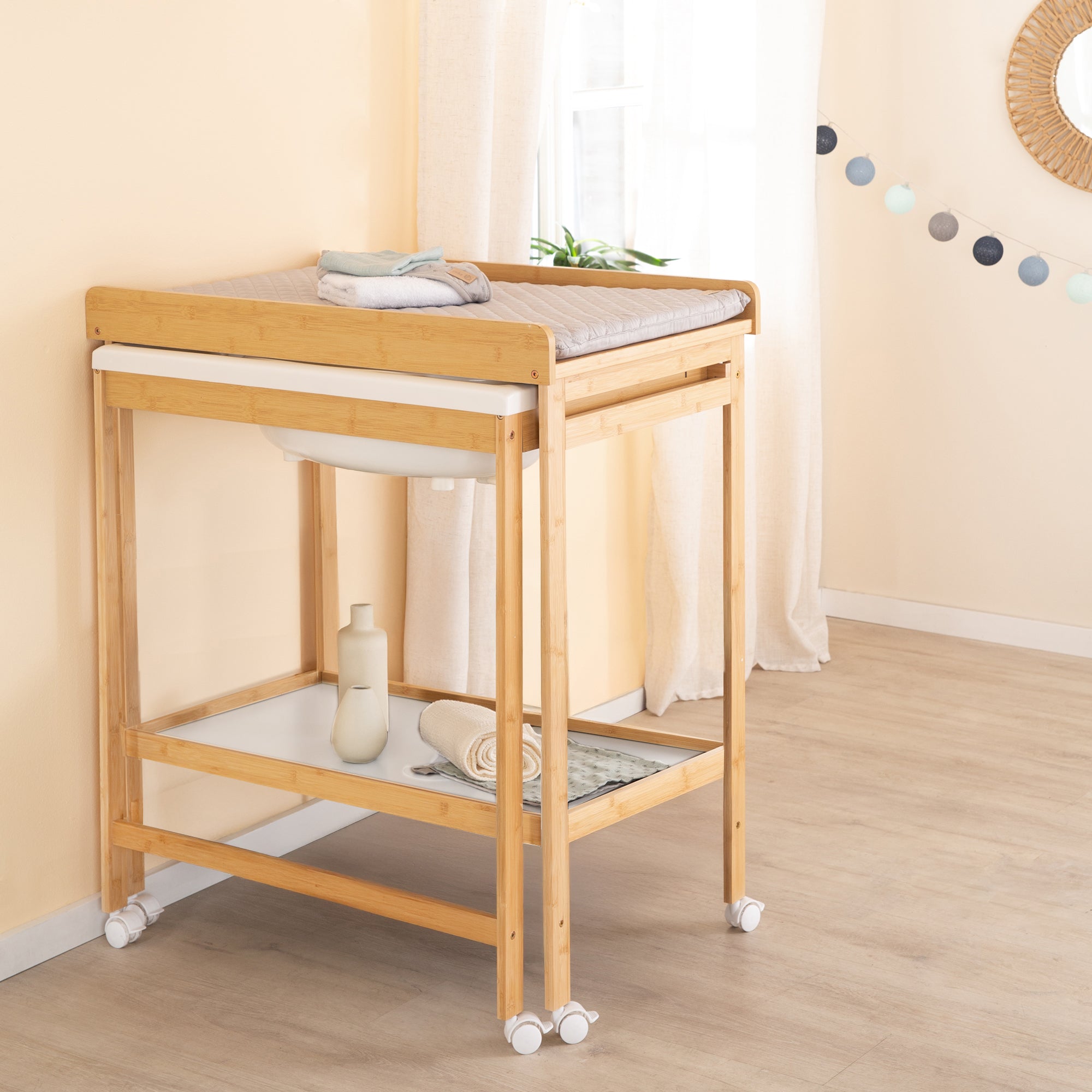 Roba 1259BC Bade-Wickel-Kombination bicolor – Wickeln & Baden - Produktbild 5