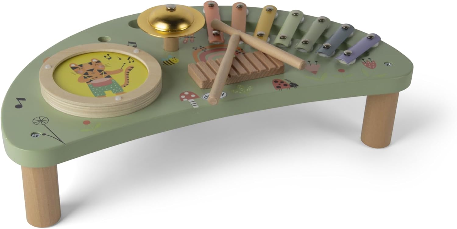 Dantoy 4776 Musikstation - Holzspielset in Geschenkbox, 3-teilig Dantoy 4776 Musikstation - Holzspielset in Geschenkbox, 3-teilig