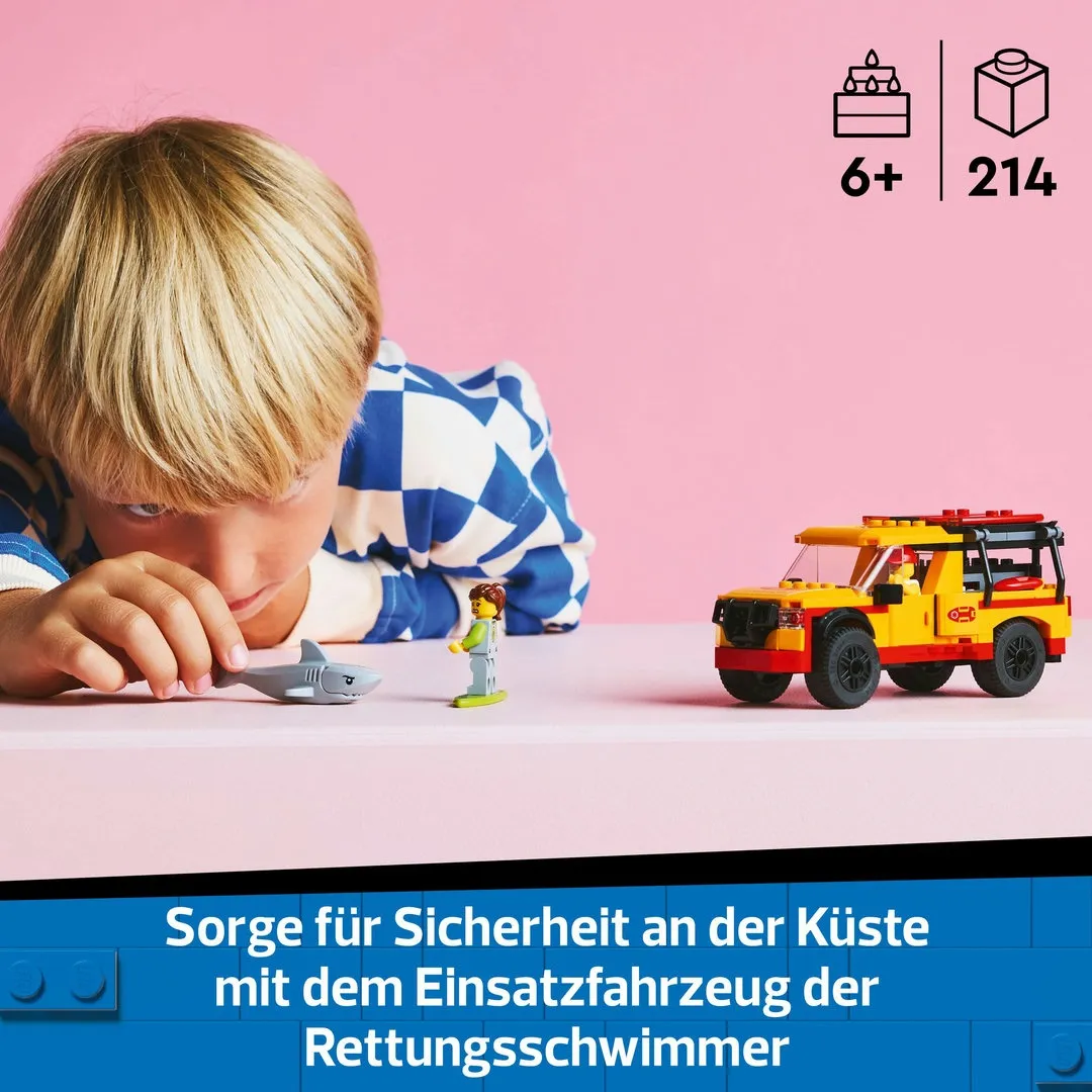 LEGO® City 60453 Einsatzfahrzeug der Rettungsschwimmer