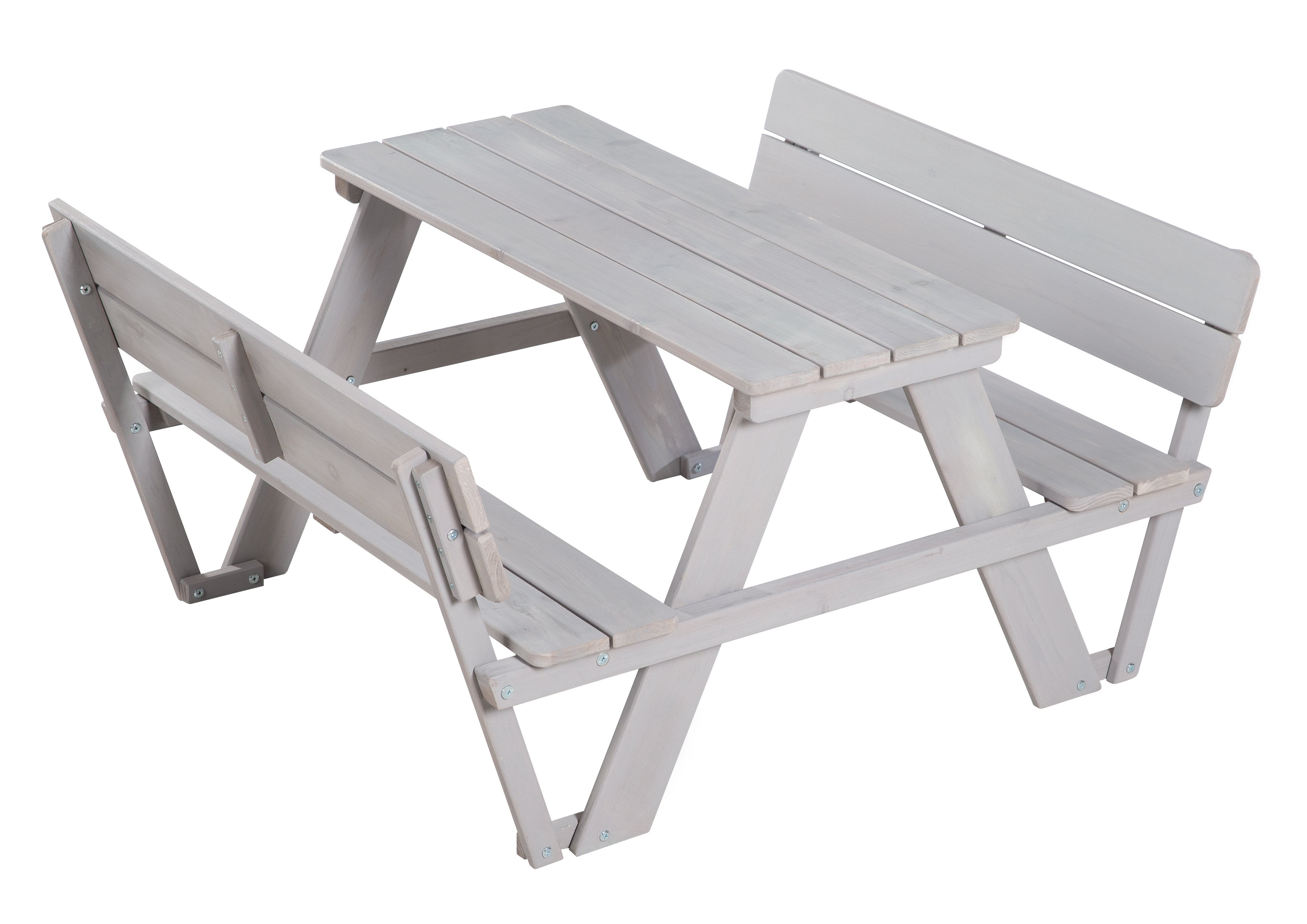 Roba 456007GAV190 Kindersitzgruppe + Lehne/kissen grau – Outdoor + - Produktbild 3