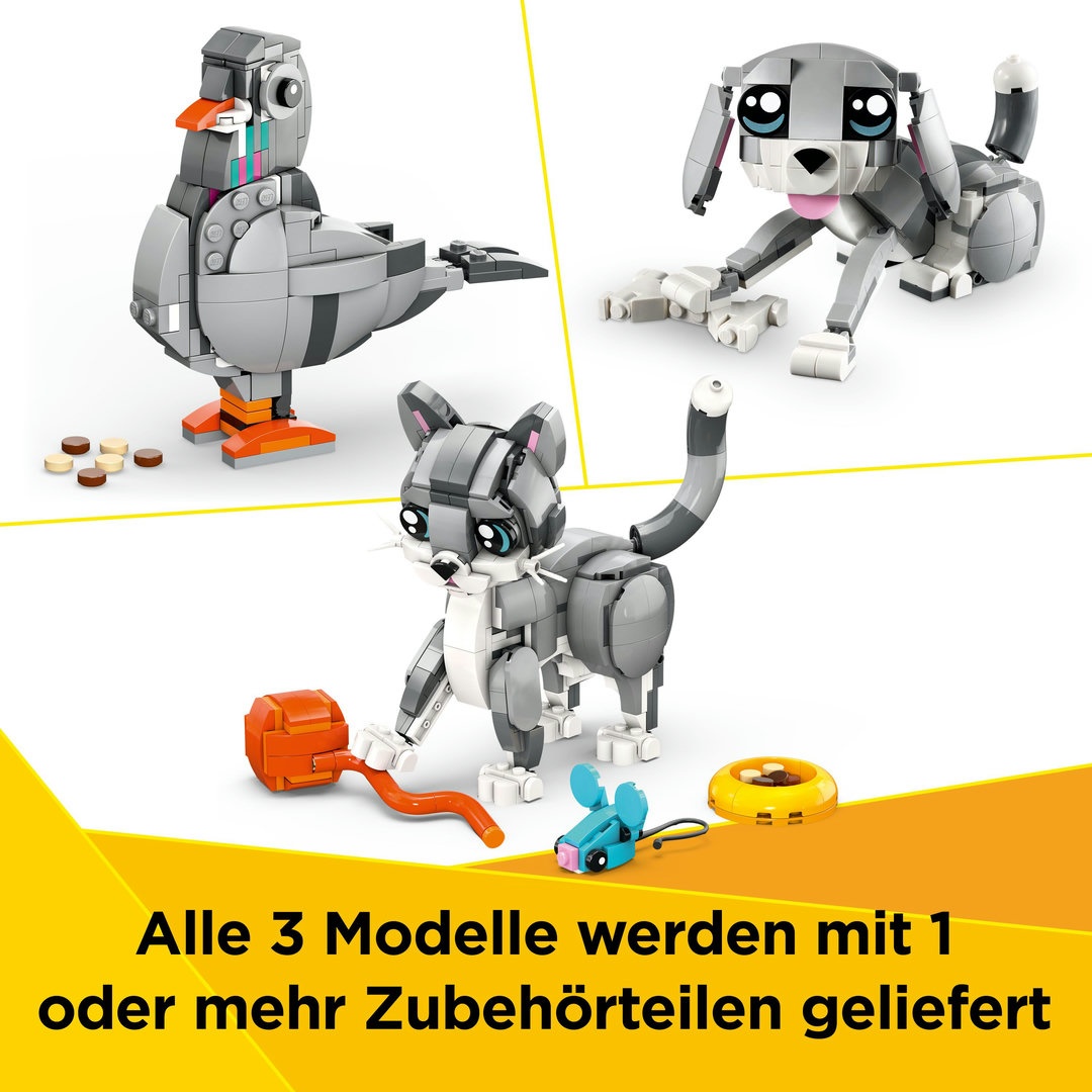LEGO® Creator 31163 Graue Katze