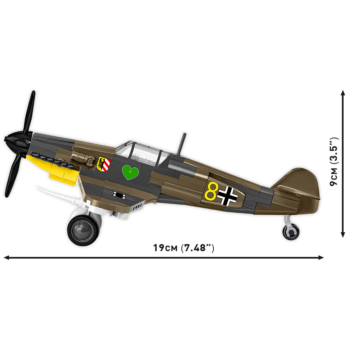 COBI 5873 - Messerschmitt BF-109F - Bild 7