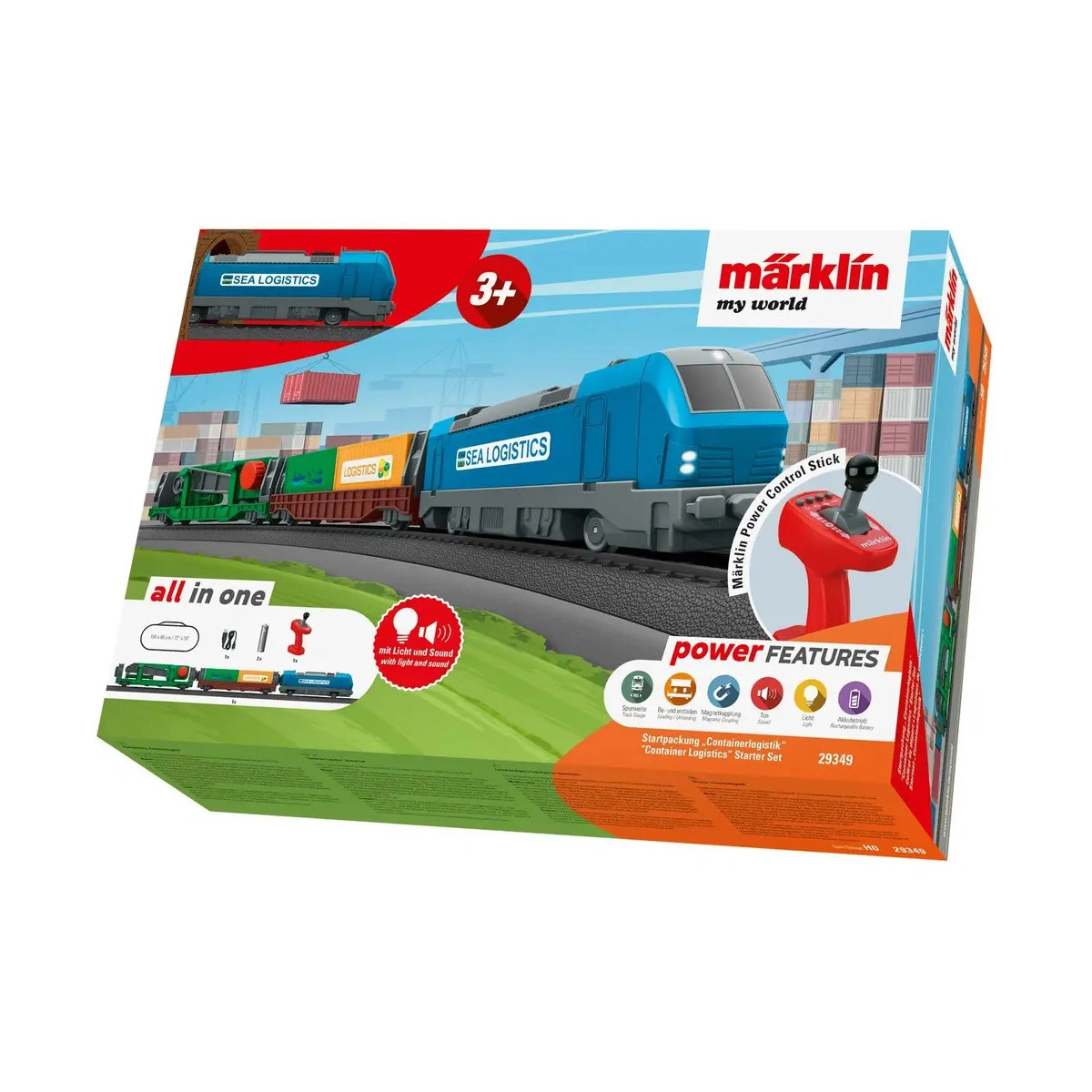 Märklin 29349 - H0 Märklin my world - Startpackung Containerlogistik