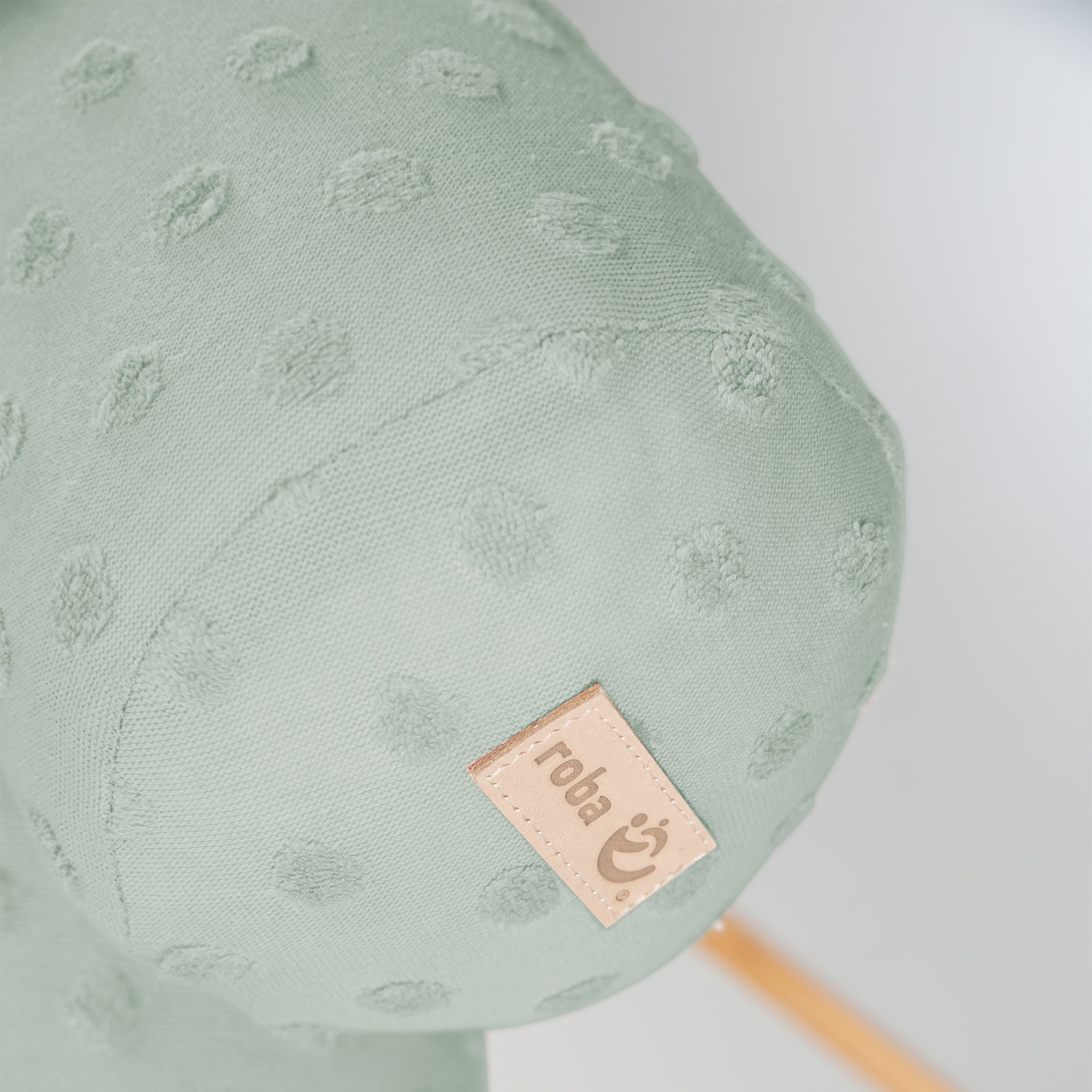 Roba 284100G240 Bettschlange Lil Planet frosty green – Babynester - Produktbild 5