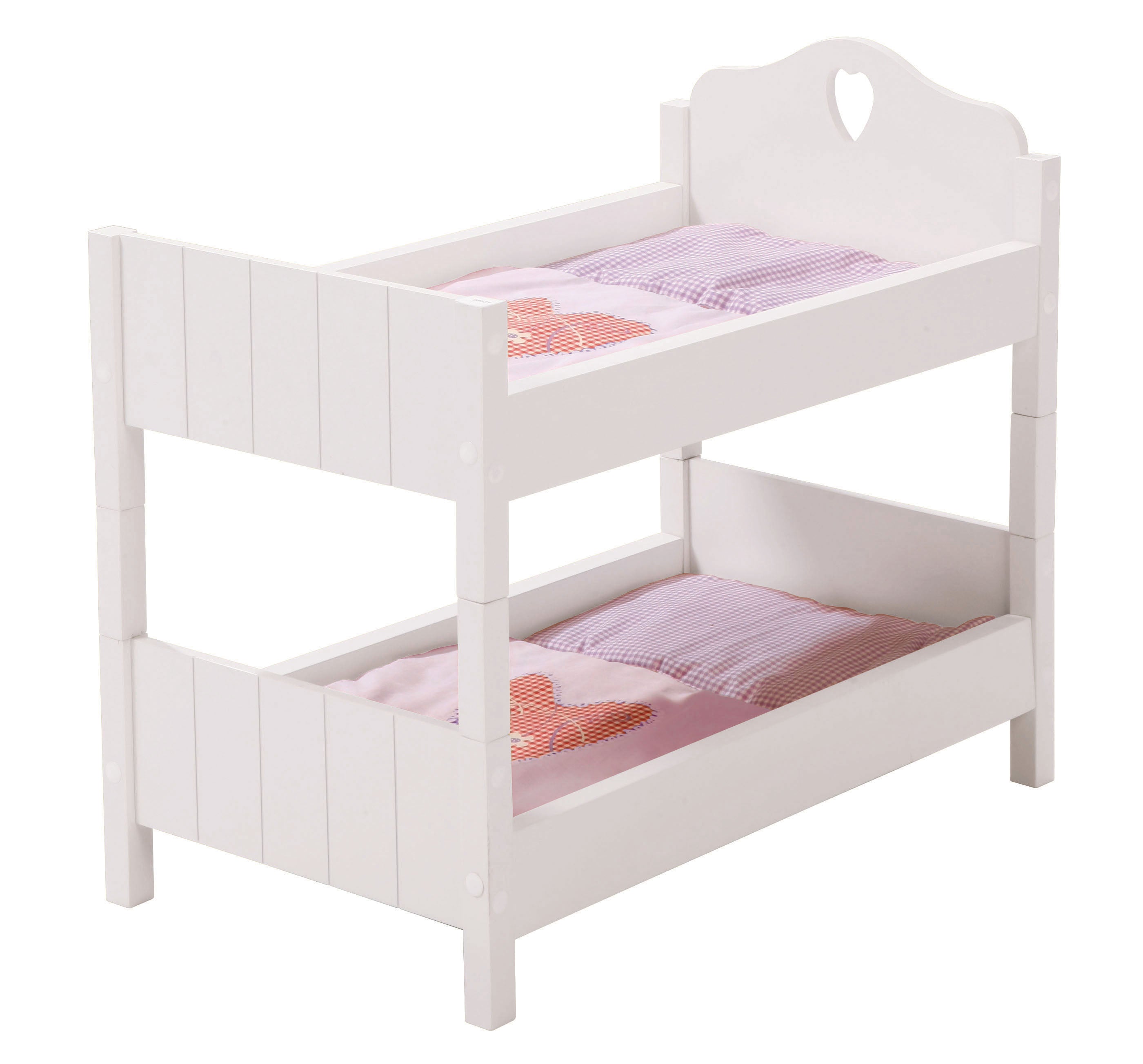 Roba 98331 Puppenetagenbett Fienchen weiß – Puppenmöbel & Häuser - weiß - Puppenmöbel & Häuser - Produktbild 1