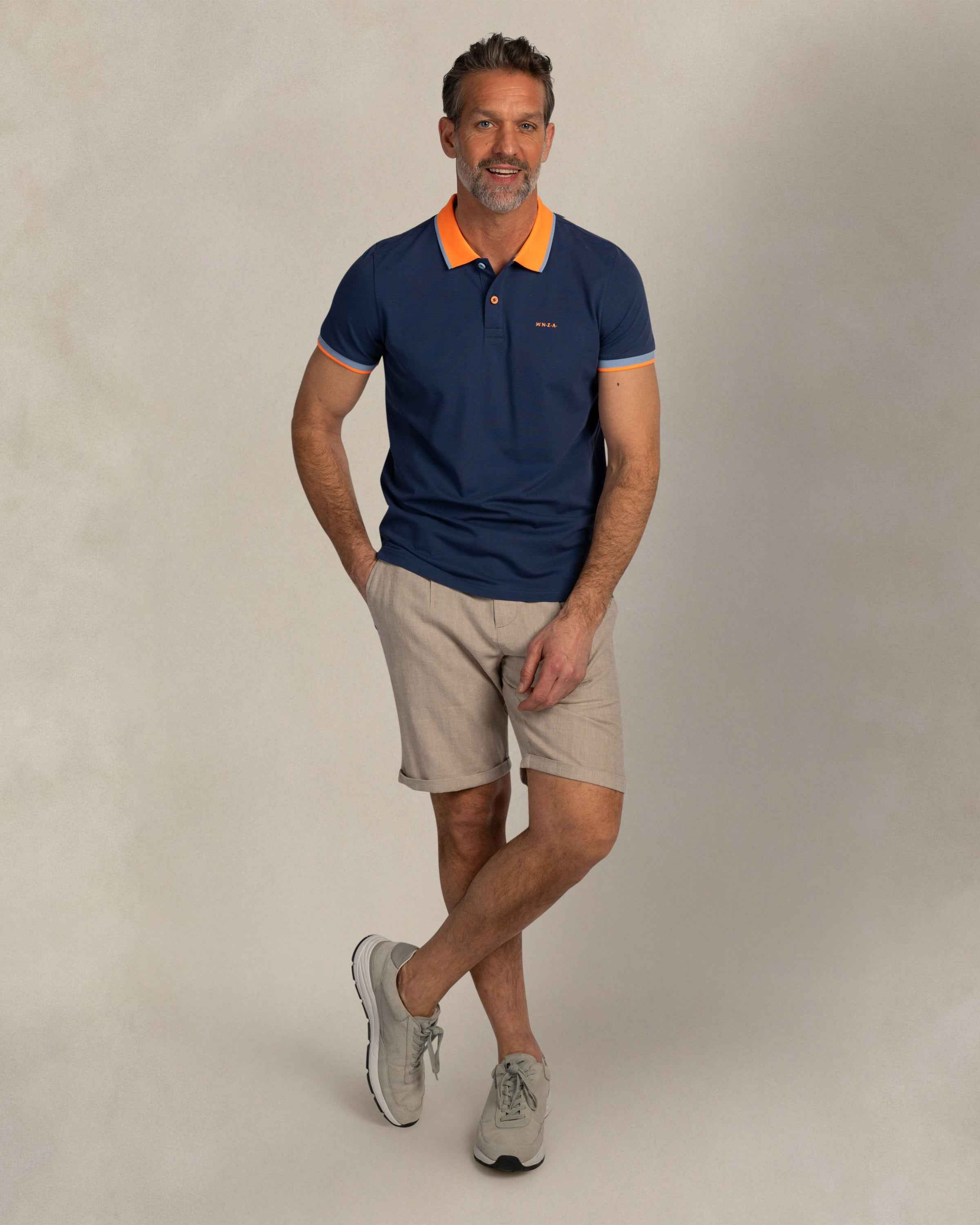 NZA 26CN131NS Poloshirt - Navy Blau - Bild 3