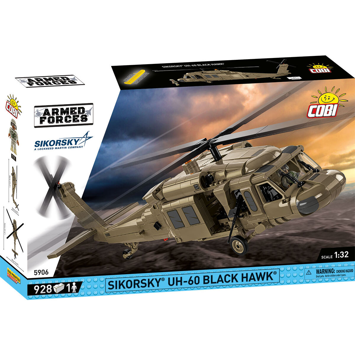 COBI 5906 - Sikorsky UH-60 BLACK HAWK Maßstabb 1:48)
