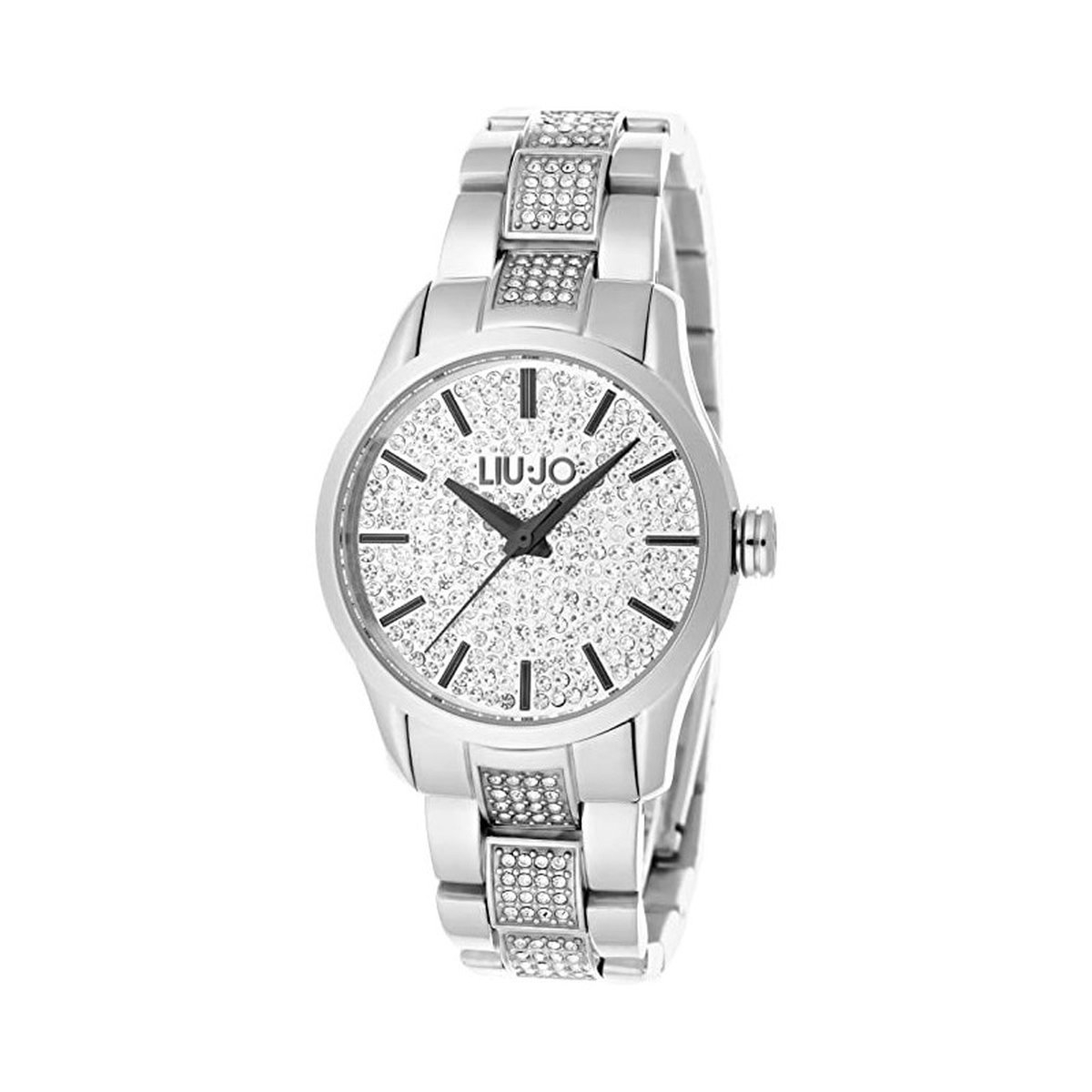 LIU JO LJW-TLJ1074 „Victoria“ - Damenarmbanduhr Edelstahl Silber Armbanduhr, Arm, Körperteil, Person