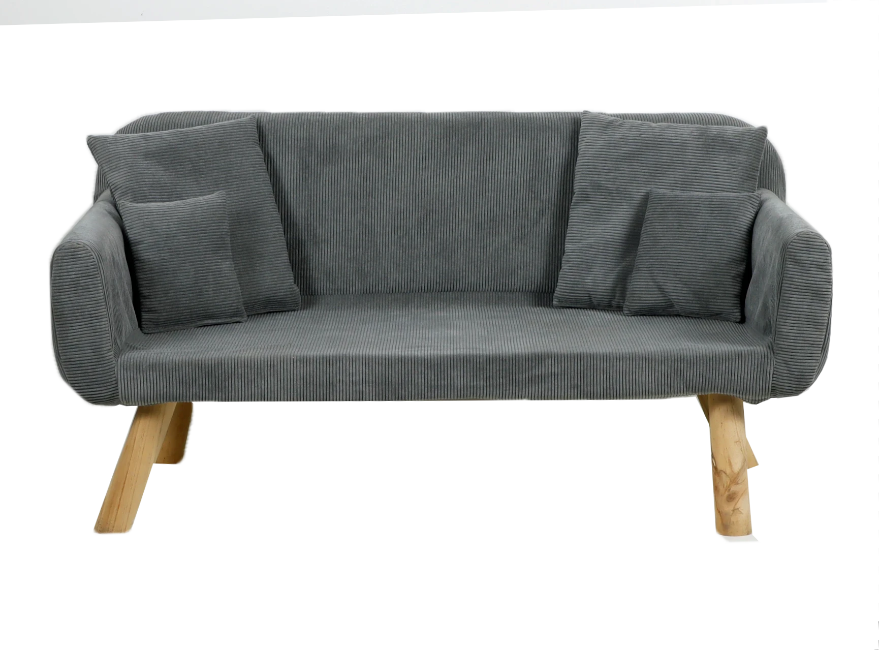 Rohrschneider RS 22362 Tiersofa mit abnehmbarem Bezug Polsterstoff – Gepolstertes Sofa